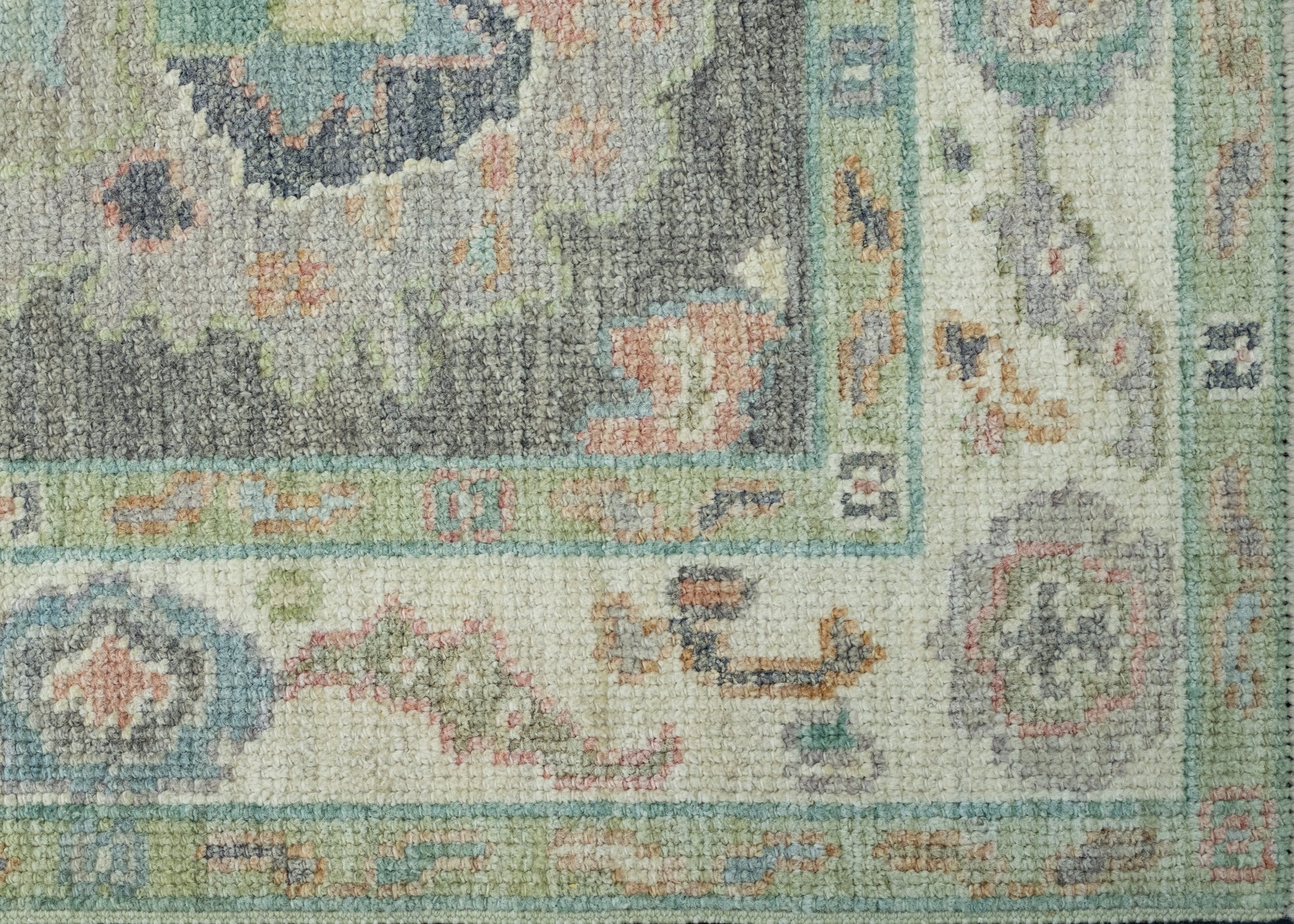 Turkish Oushak Rug 2'7" x 5' #17252