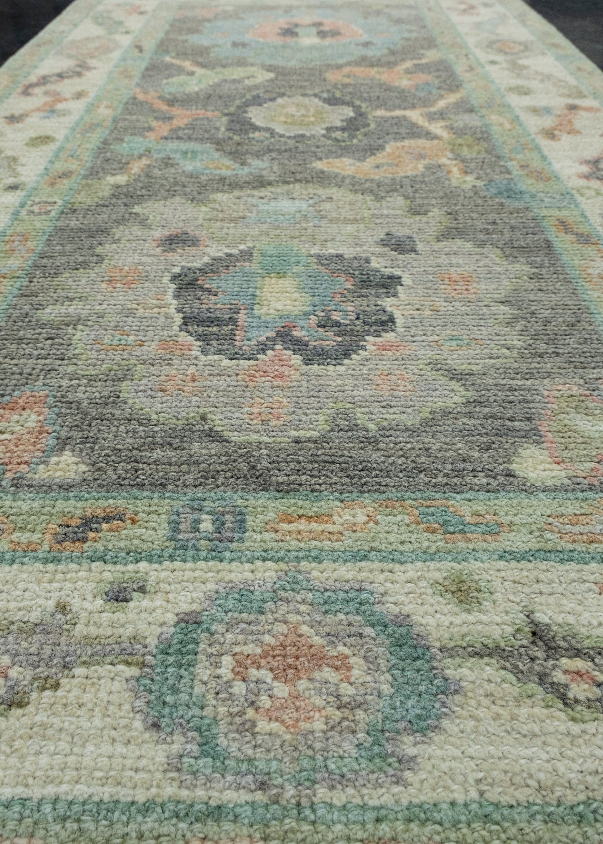 Turkish Oushak Rug 2'7" x 5' #17252