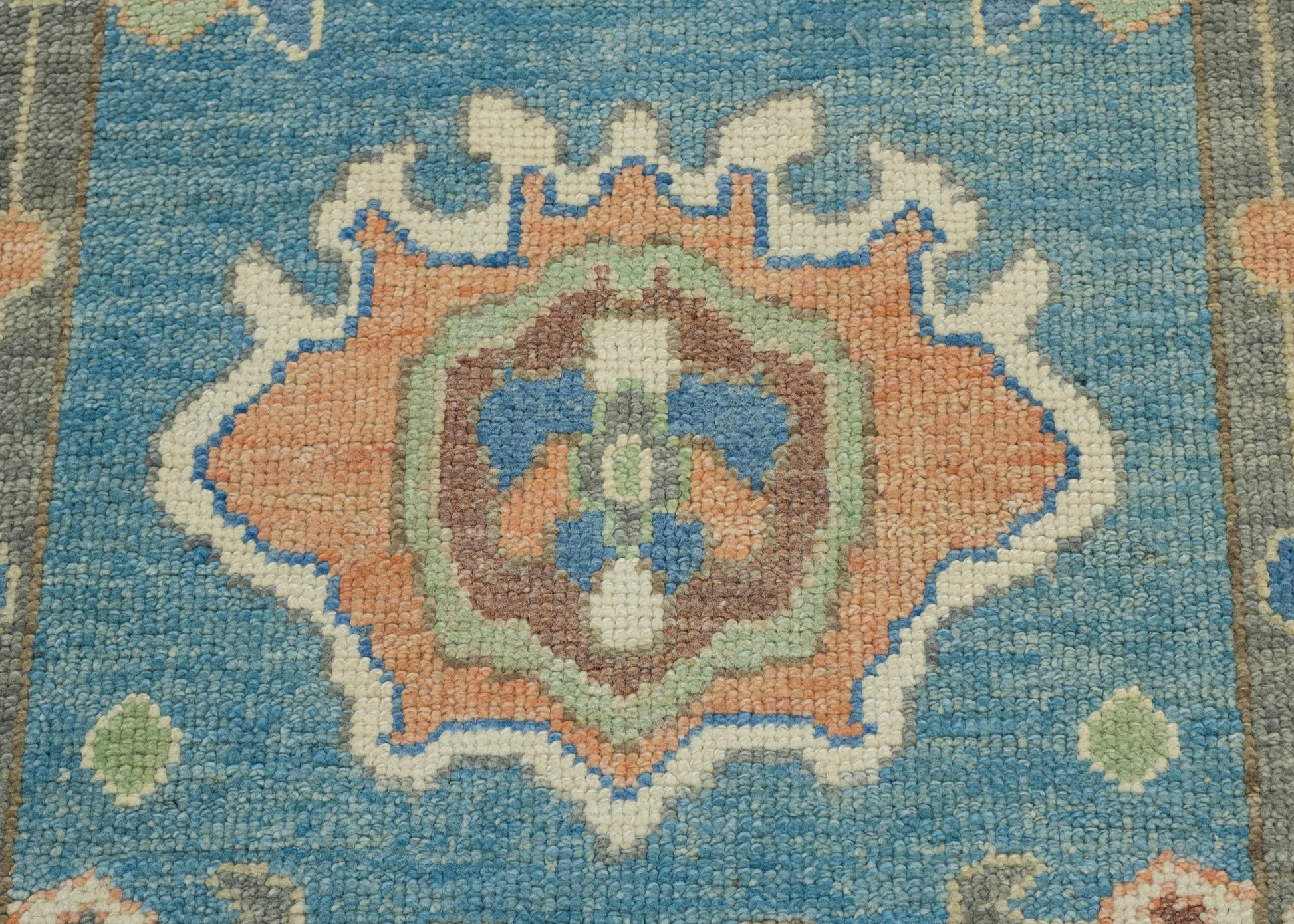 Turkish Oushak Rug 3'8" x 5'10" #17445