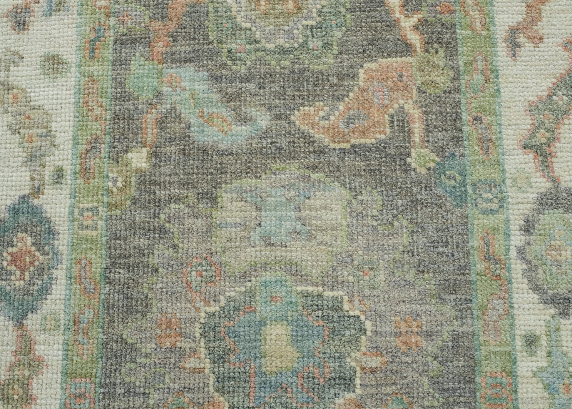 Turkish Oushak Rug 2'7" x 5'2" #17470