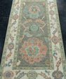 Turkish Oushak Rug 2'6" x 5'2" #17548