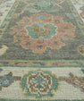 Turkish Oushak Rug 2'6" x 5'2" #17548