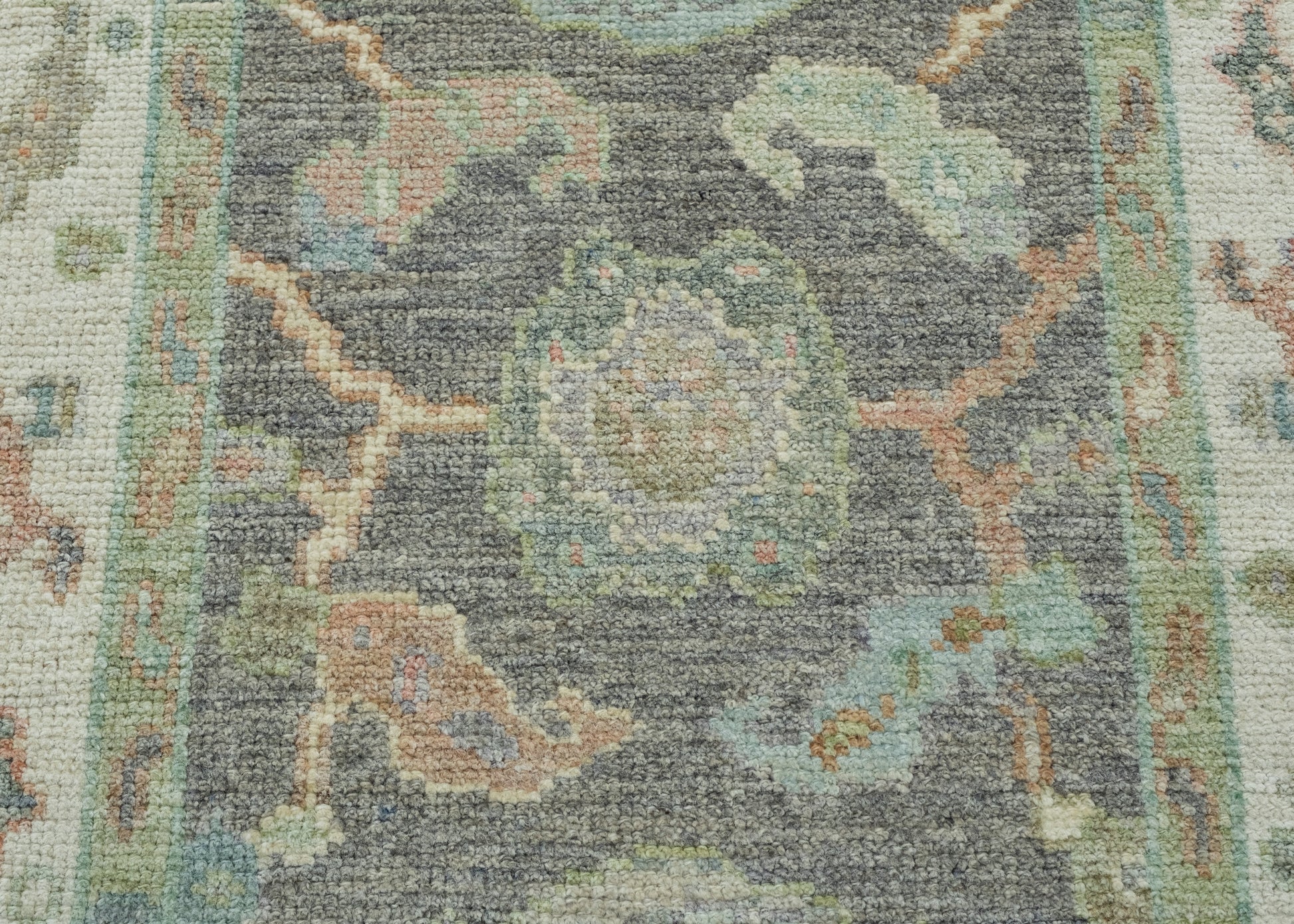 Turkish Oushak Rug 2'8" x 5'2" #17427