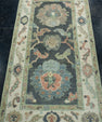 Turkish Oushak Rug 2'7" x 5'1" #17552