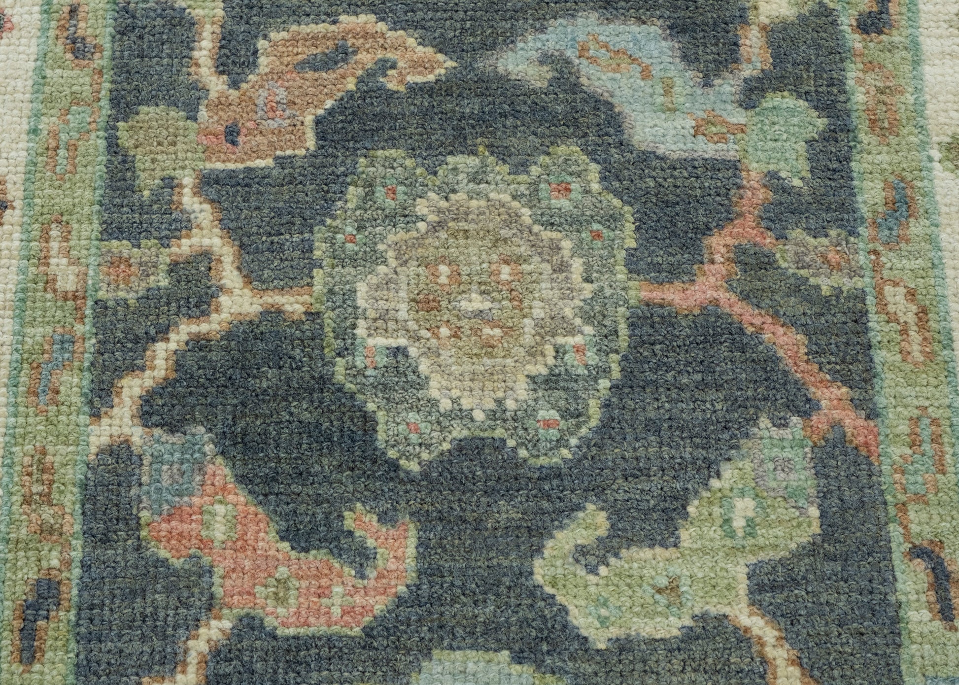 Turkish Oushak Rug 2'7" x 5'1" #17552