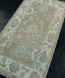 Turkish Oushak Rug 2'10" x 5'5" #17936