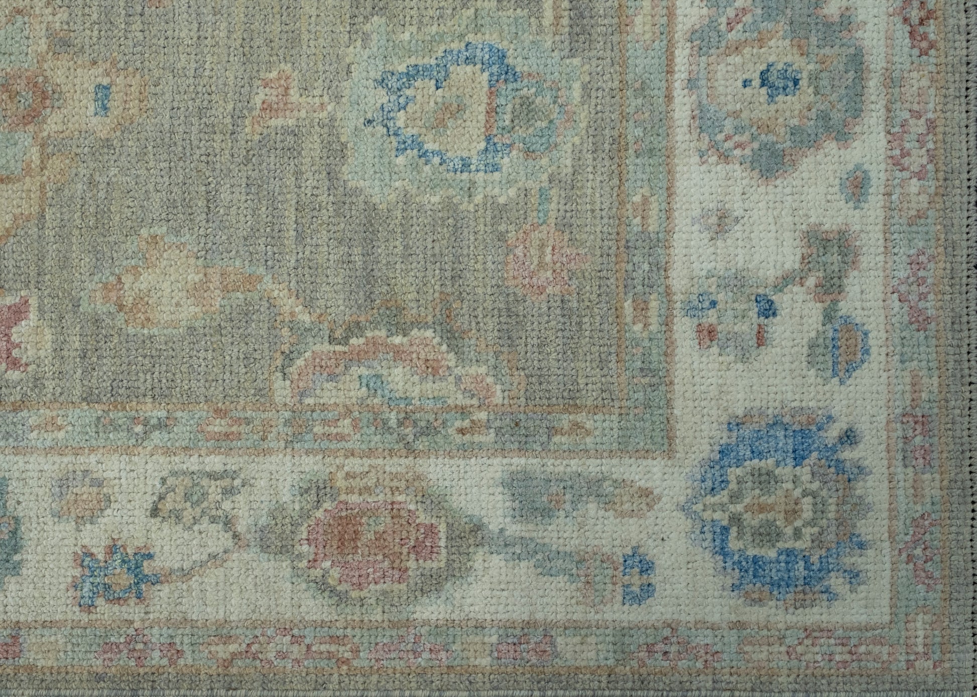 Turkish Oushak Rug 2'10" x 5'5" #17936