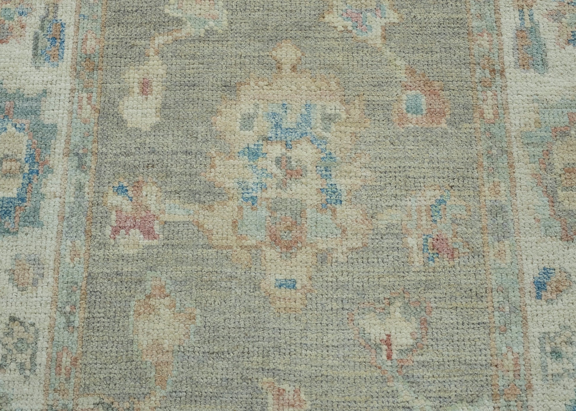 Turkish Oushak Rug 2'10" x 5'5" #17936