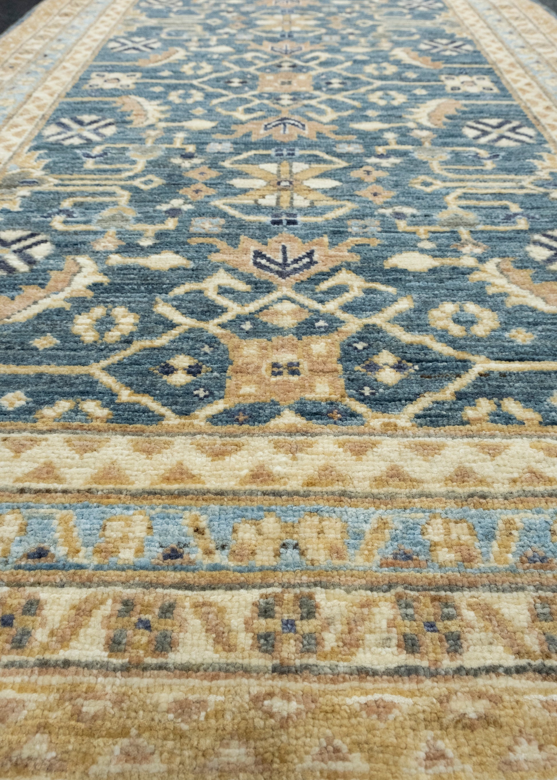 Handwoven Oushak Rug 2'10" x 4'11" #17473