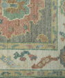 Turkish Oushak Rug 2'6" x 5'7" #17514