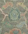 Turkish Oushak Rug 2'6" x 5'7" #17514