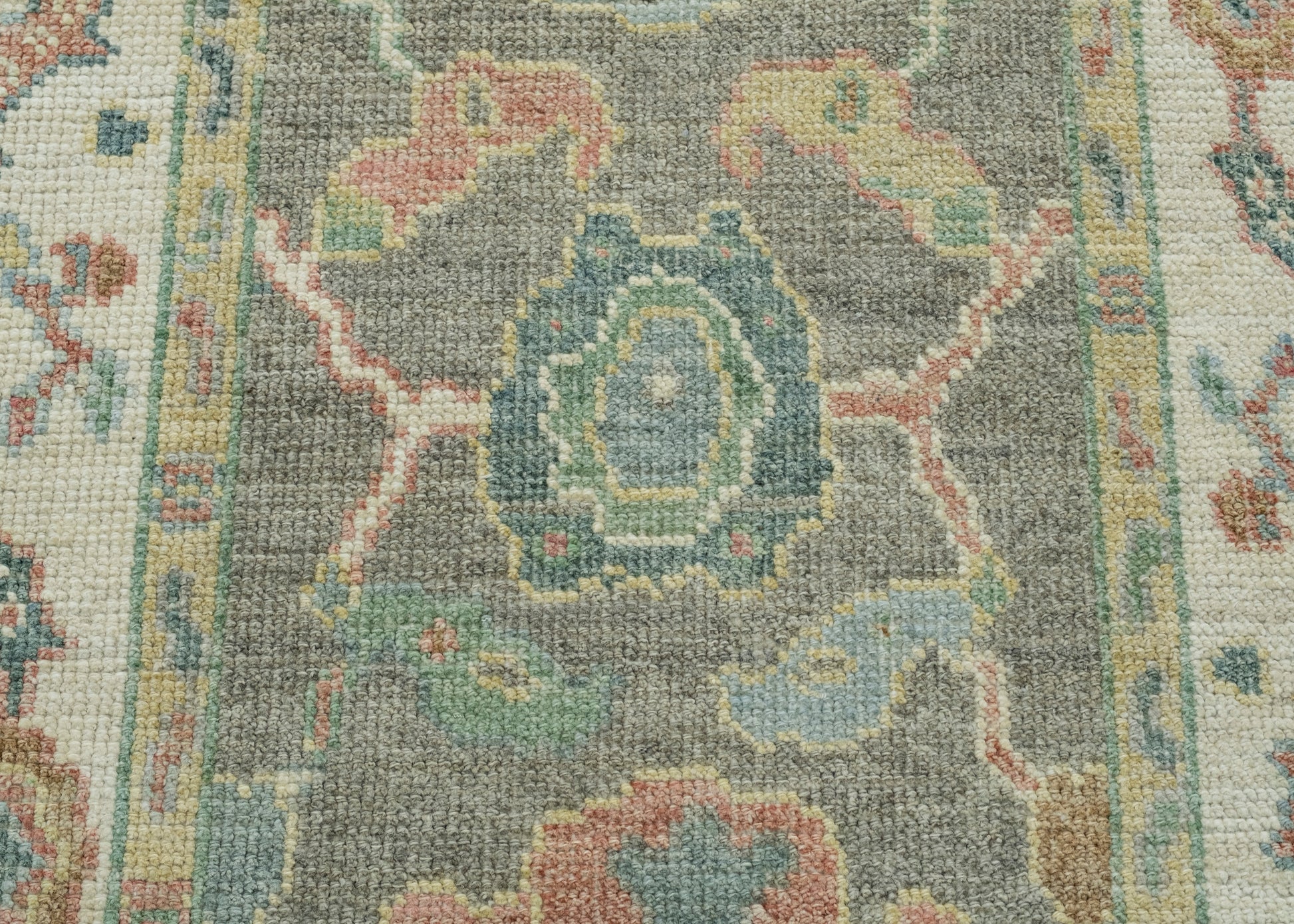 Turkish Oushak Rug 2'6" x 5'7" #17514