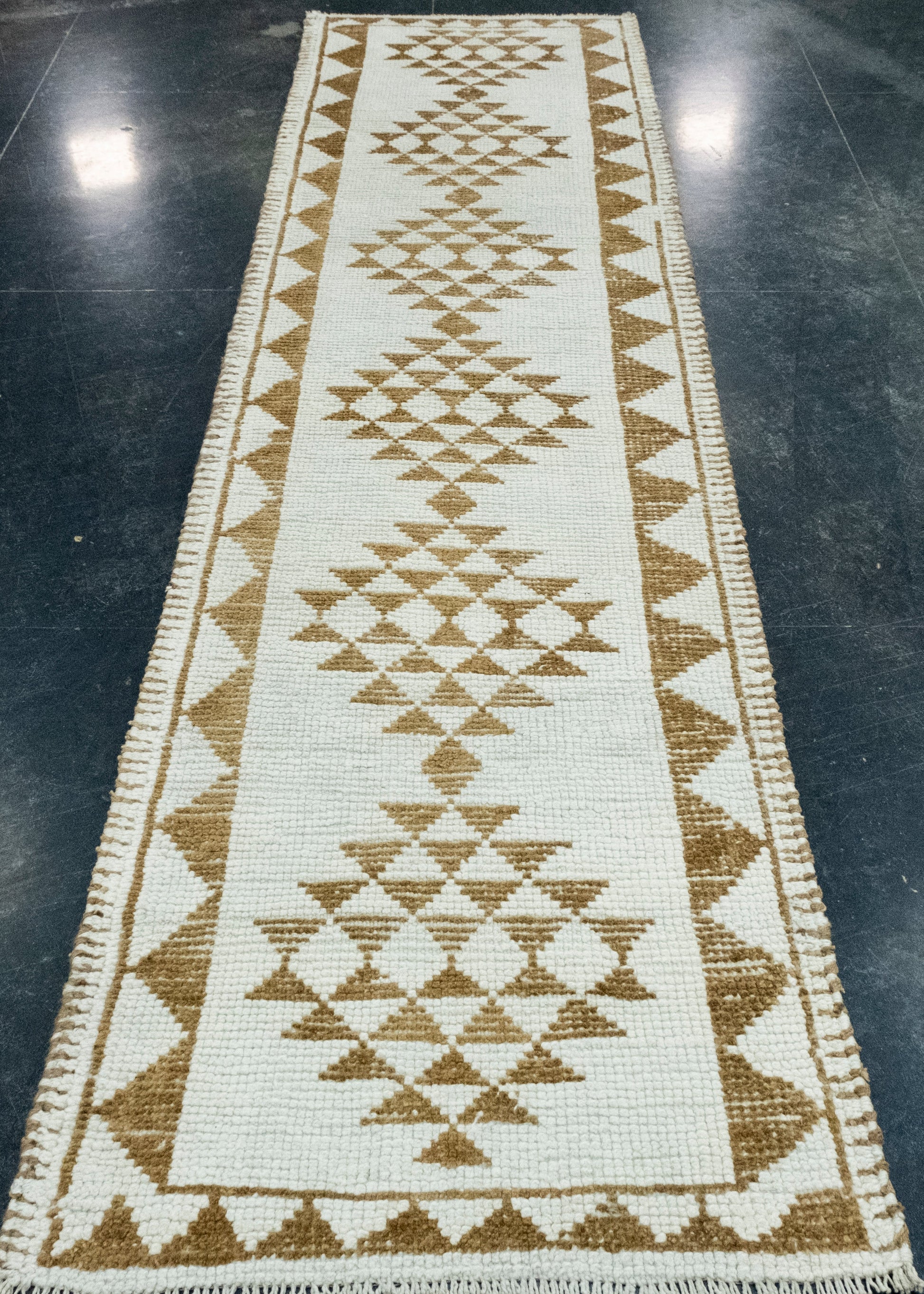 Turkish Vintage Anatolian Runner Rug 2'8" x 10'5" #17472
