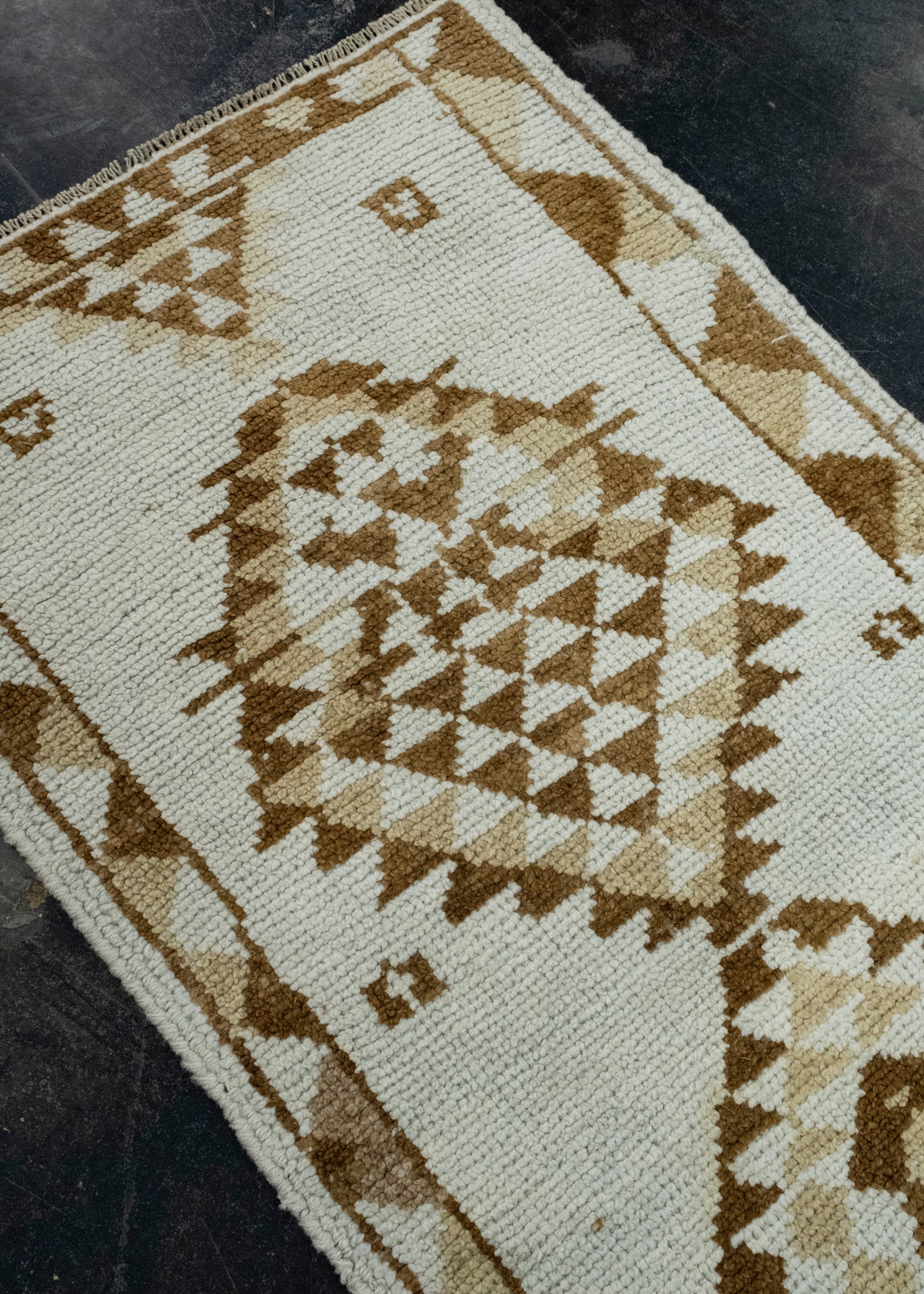 Turkish Vintage Anatolian Runner Rug 2'10" x 13'1" #17471