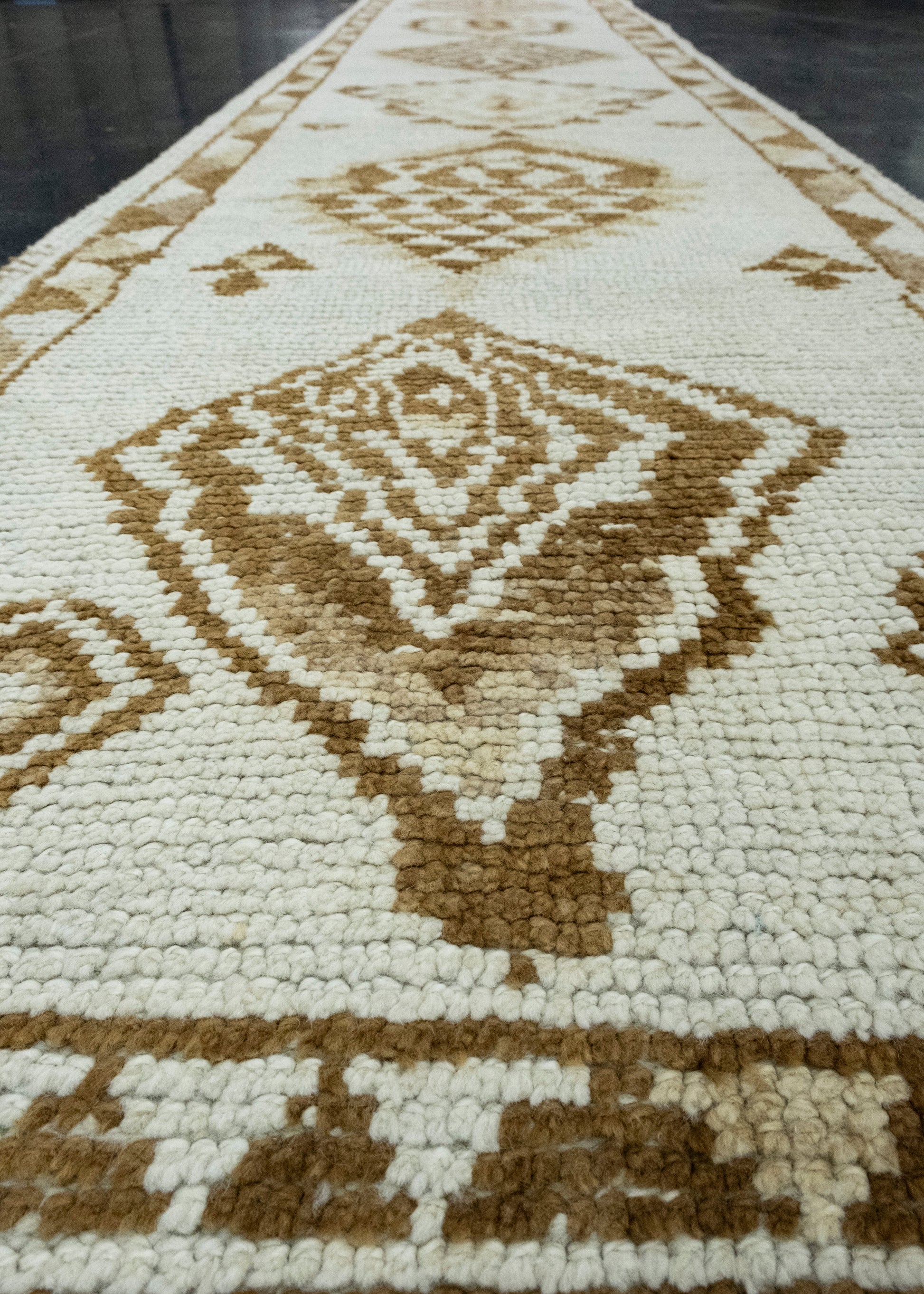 Turkish Vintage Anatolian Runner Rug 2'10" x 13'1" #17471