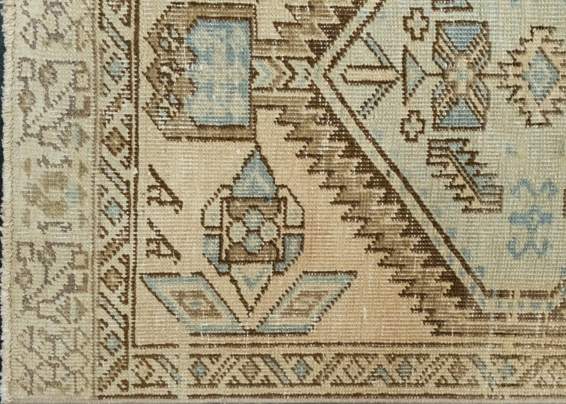 Turkish Vintage Anatolian Runner Rug 2'5" x 10'5" #17515