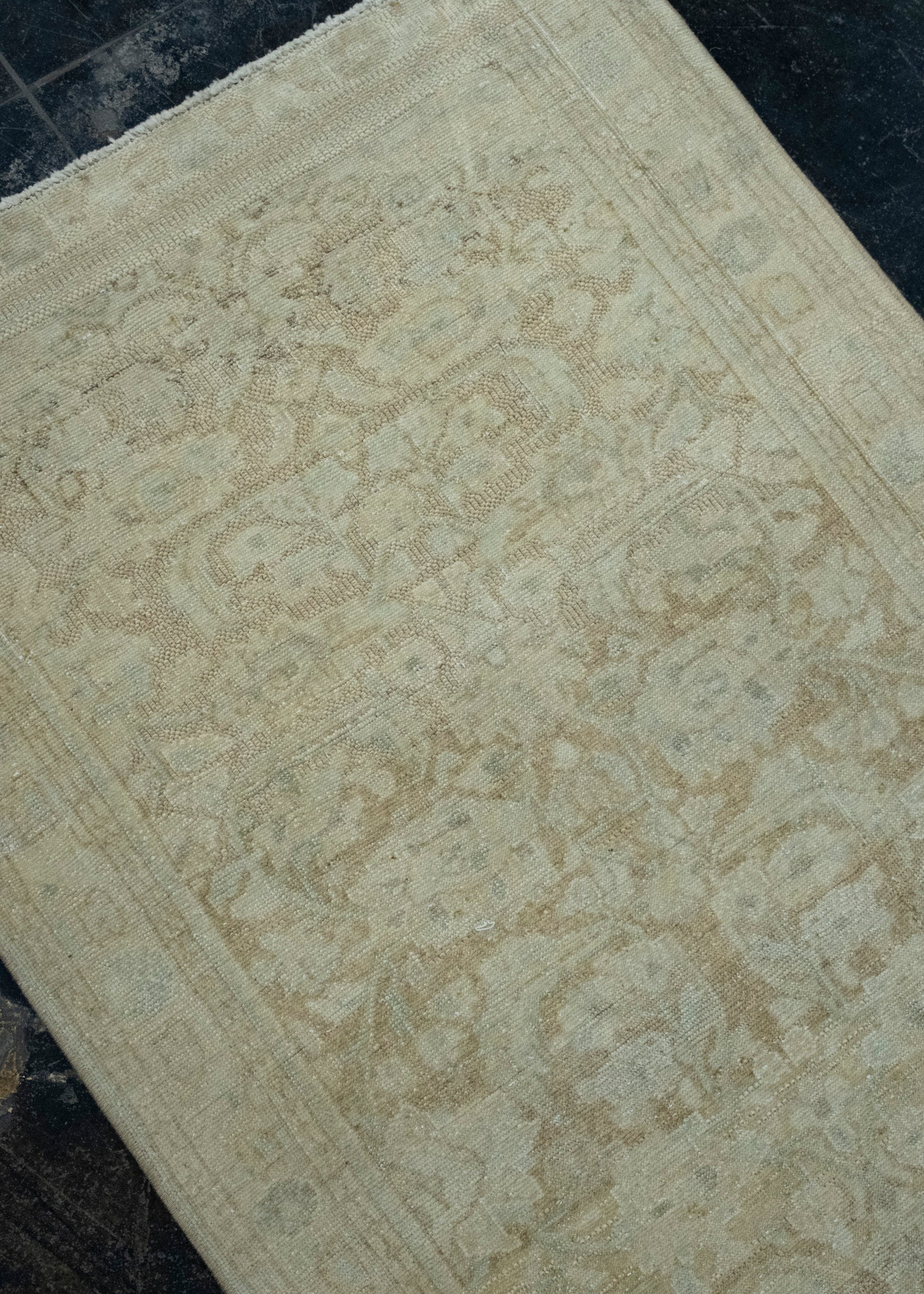 Turkish Vintage Anatolian Runner Rug 2'5" x 13' #17523