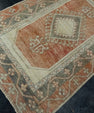 Turkish Vintage Anatolian Runner Rug 3'3" x 12'10" #17461