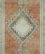Turkish Vintage Anatolian Runner Rug 3'3" x 12'10" #17461