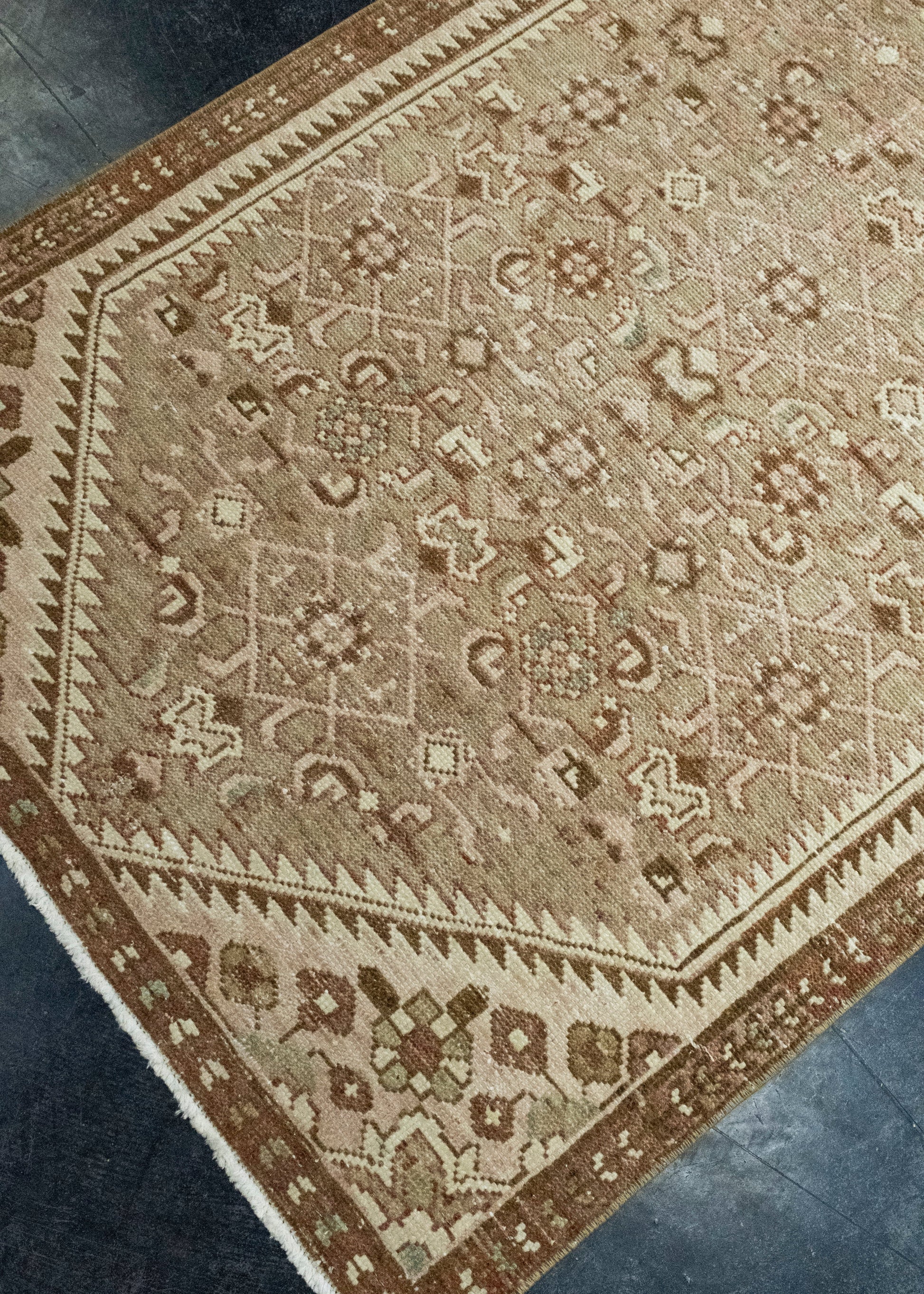 Turkish Vintage Anatolian Runner Rug 2'11" x 13'2" #17130