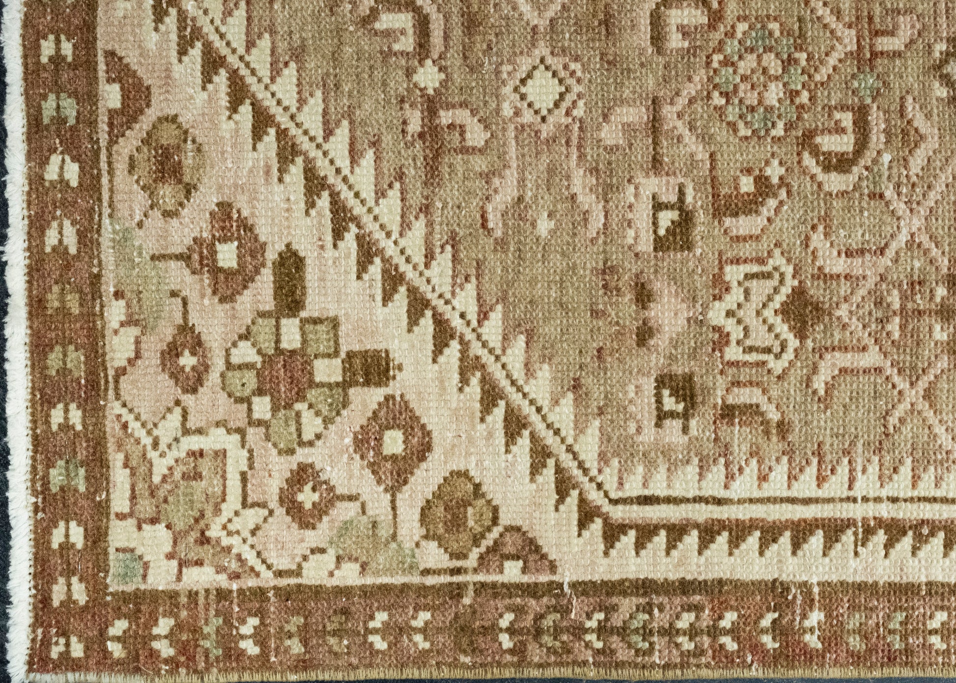 Turkish Vintage Anatolian Runner Rug 2'11" x 13'2" #17130