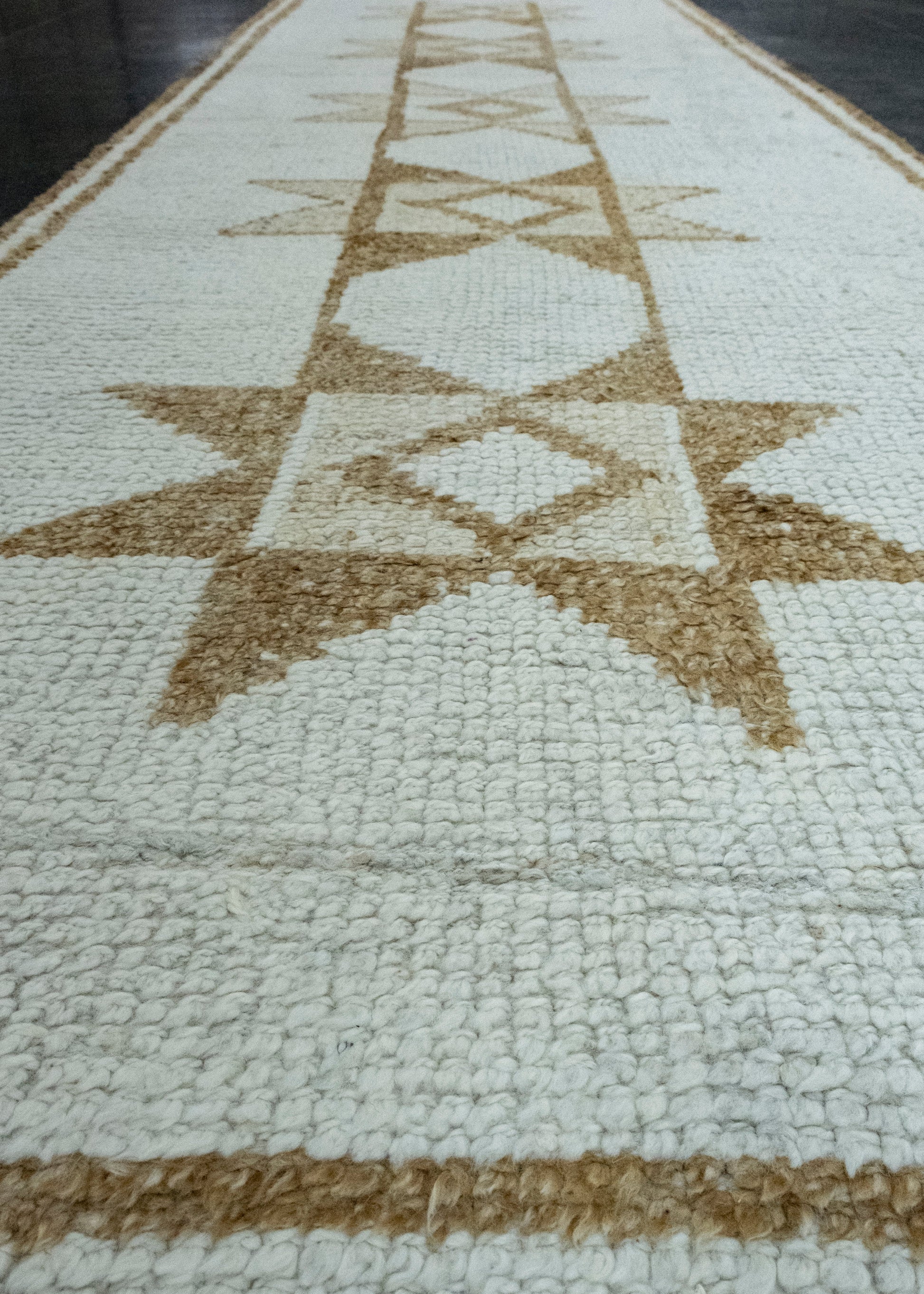 Turkish Vintage Runner Rug 3'3" x 10' #17802