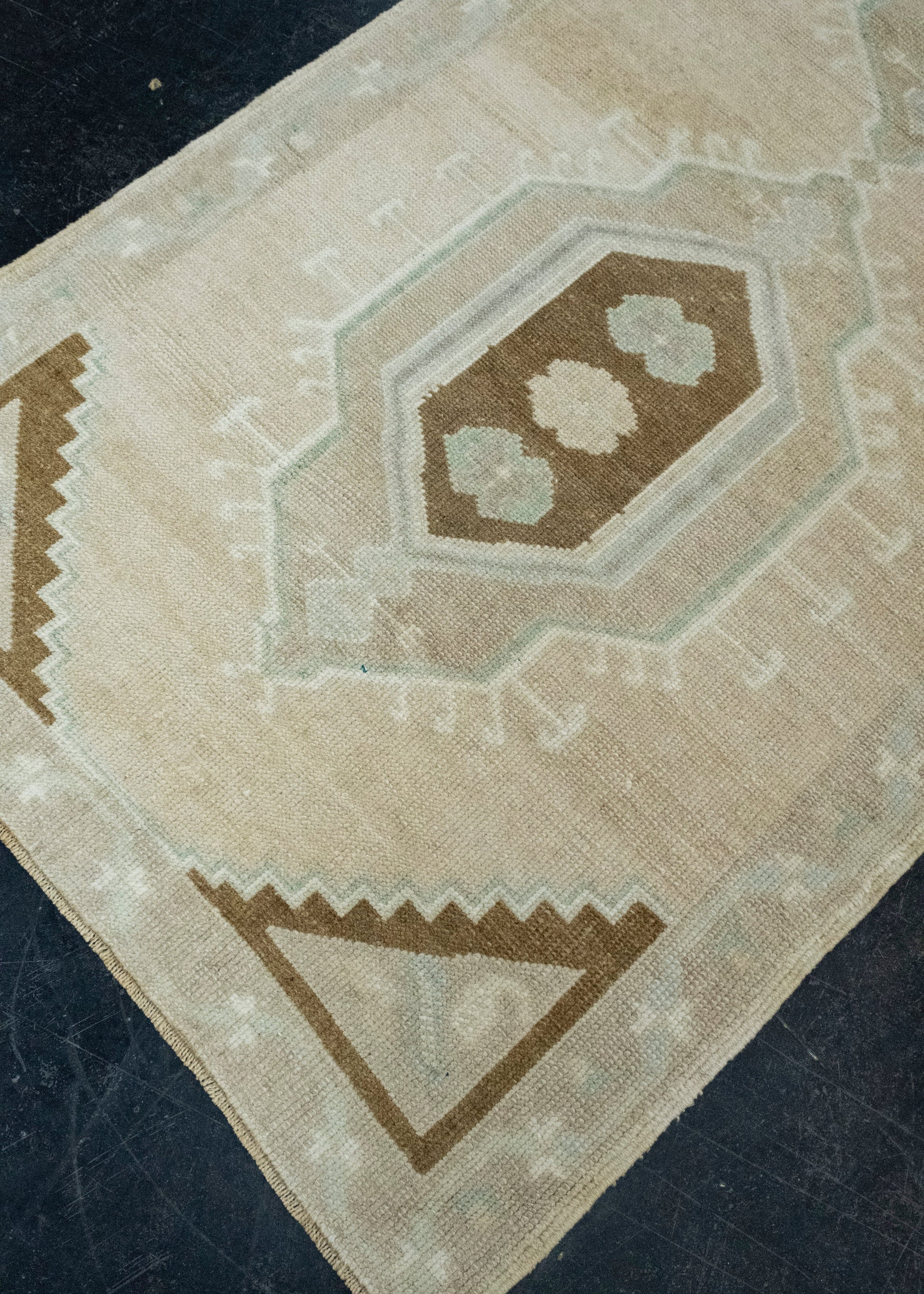 Turkish Vintage Runner Rug 3'1" x 7'4" #17420