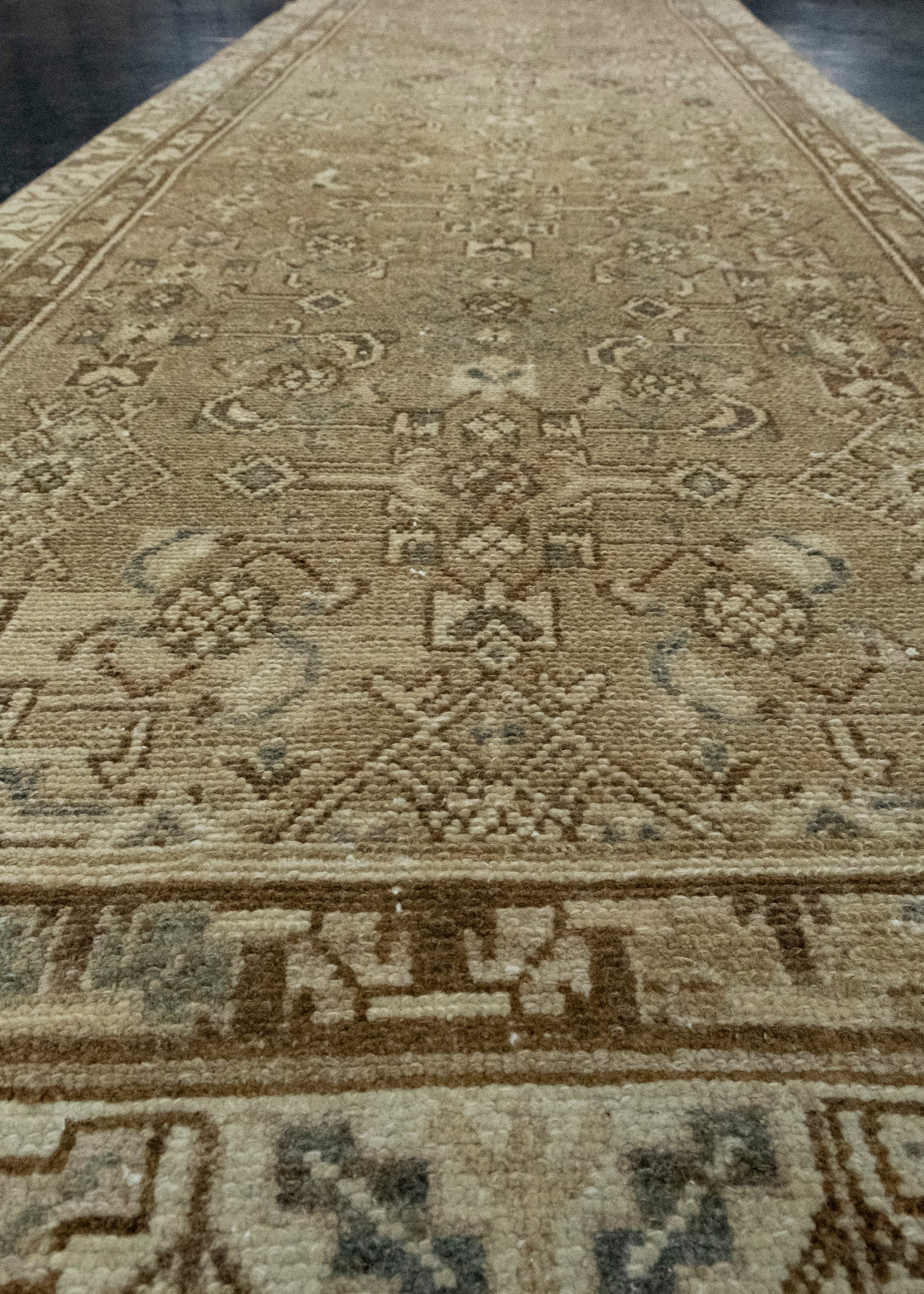Turkish Vintage Runner Rug 2'10" x 10' #17971