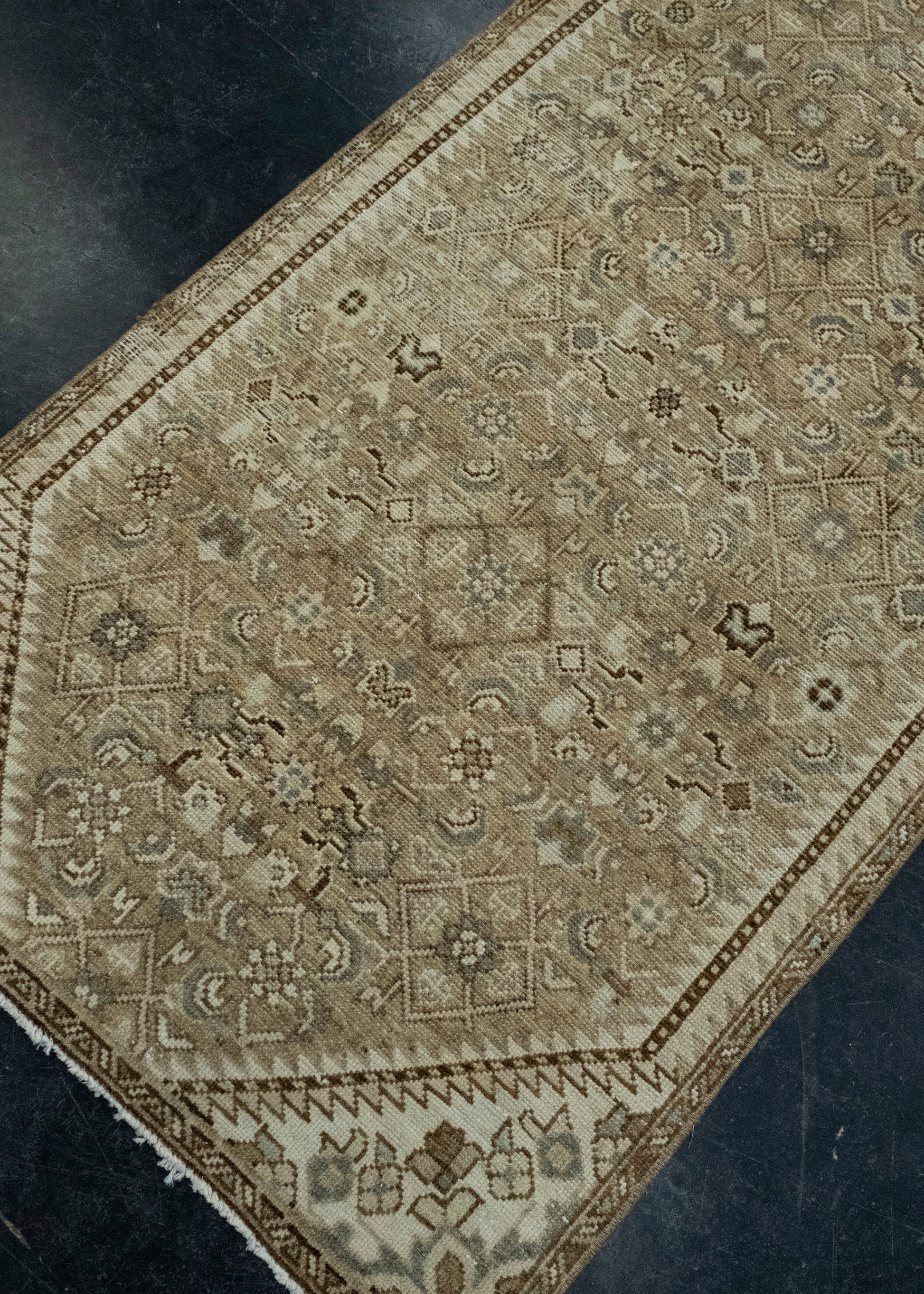 Turkish Vintage Runner Rug 2'10" x 10' #17974