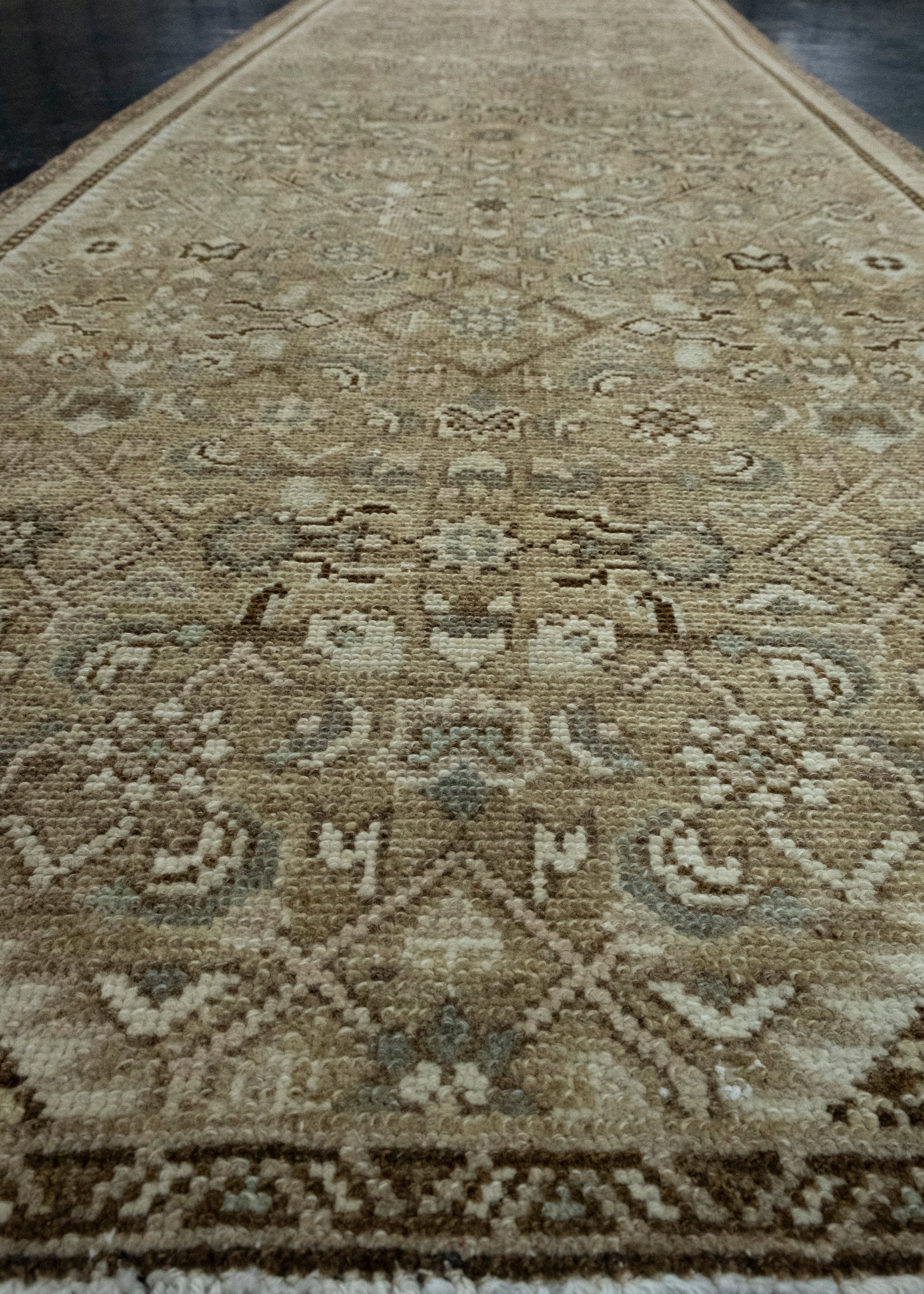 Turkish Vintage Runner Rug 2'10" x 10' #17974
