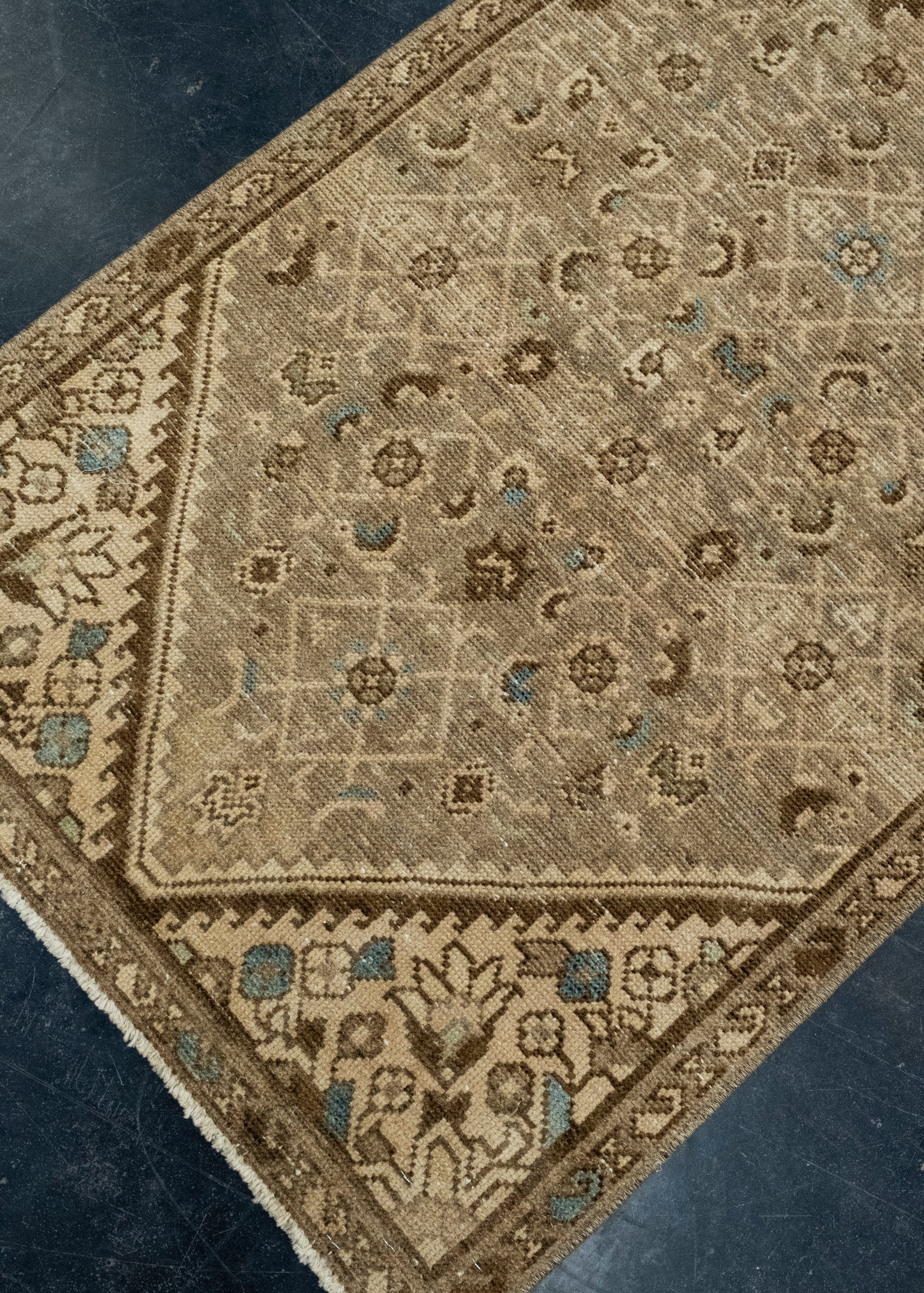 Turkish Vintage Runner Rug 2'5" x 8'6" #17939