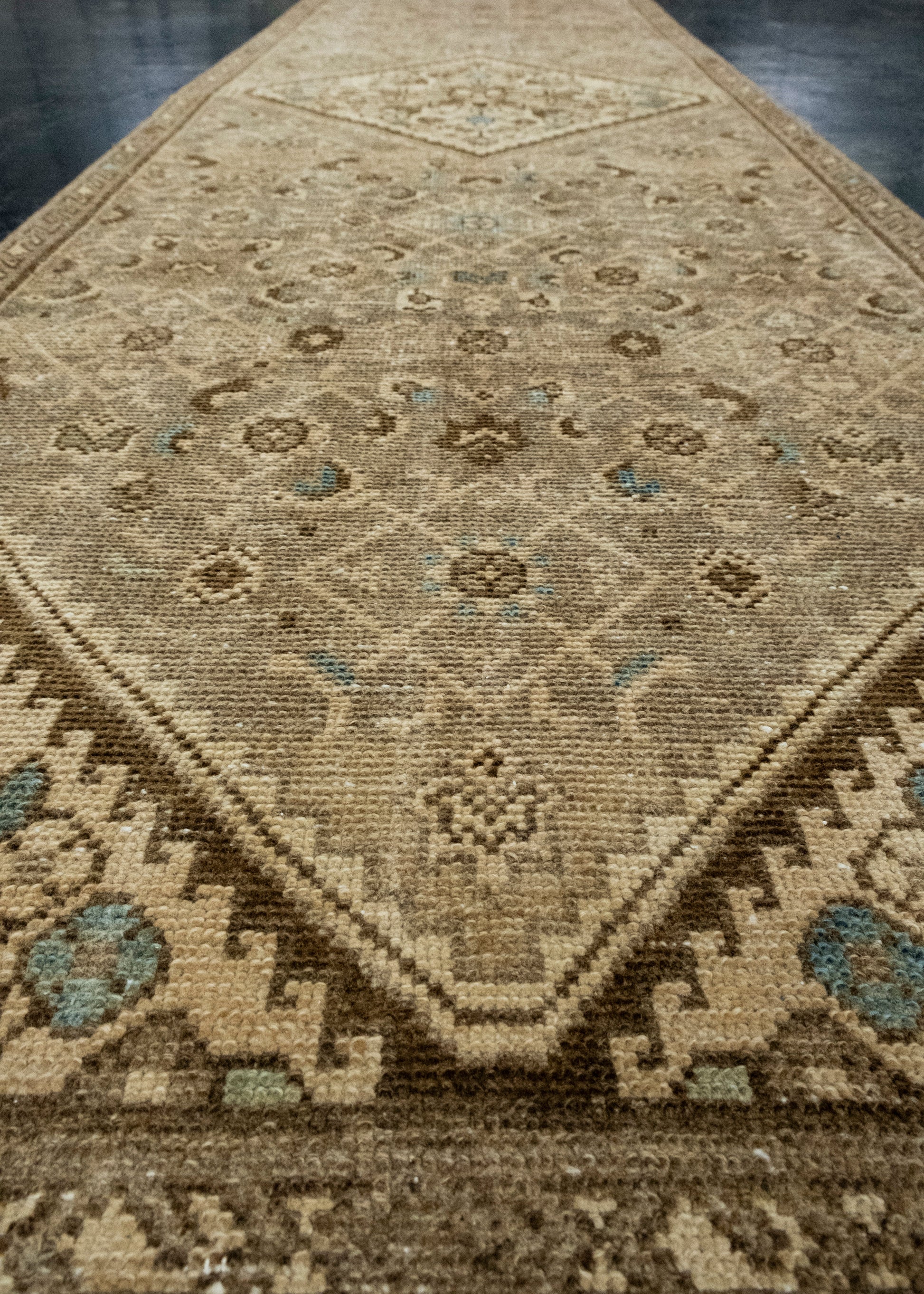 Turkish Vintage Runner Rug 2'5" x 8'6" #17939