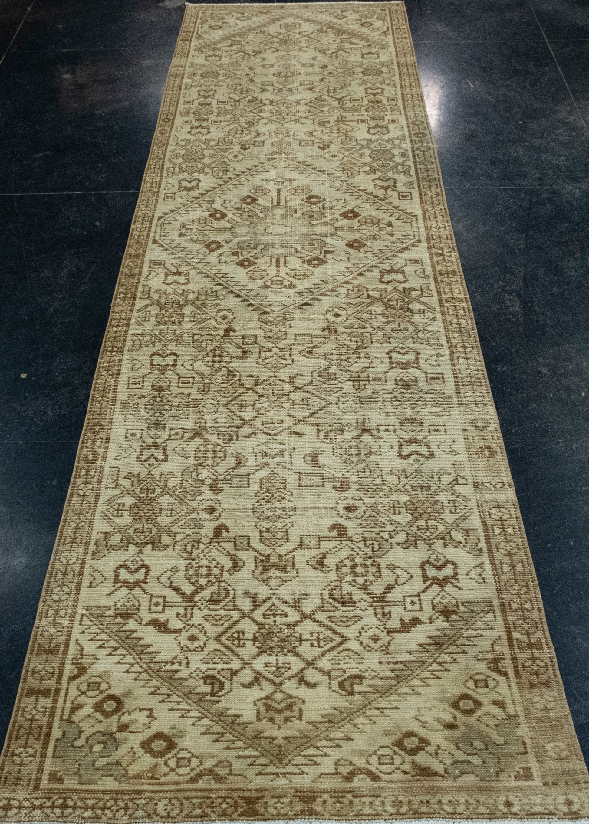 Turkish Vintage Anatolian Runner Rug 2'8" x 9'6" #17138