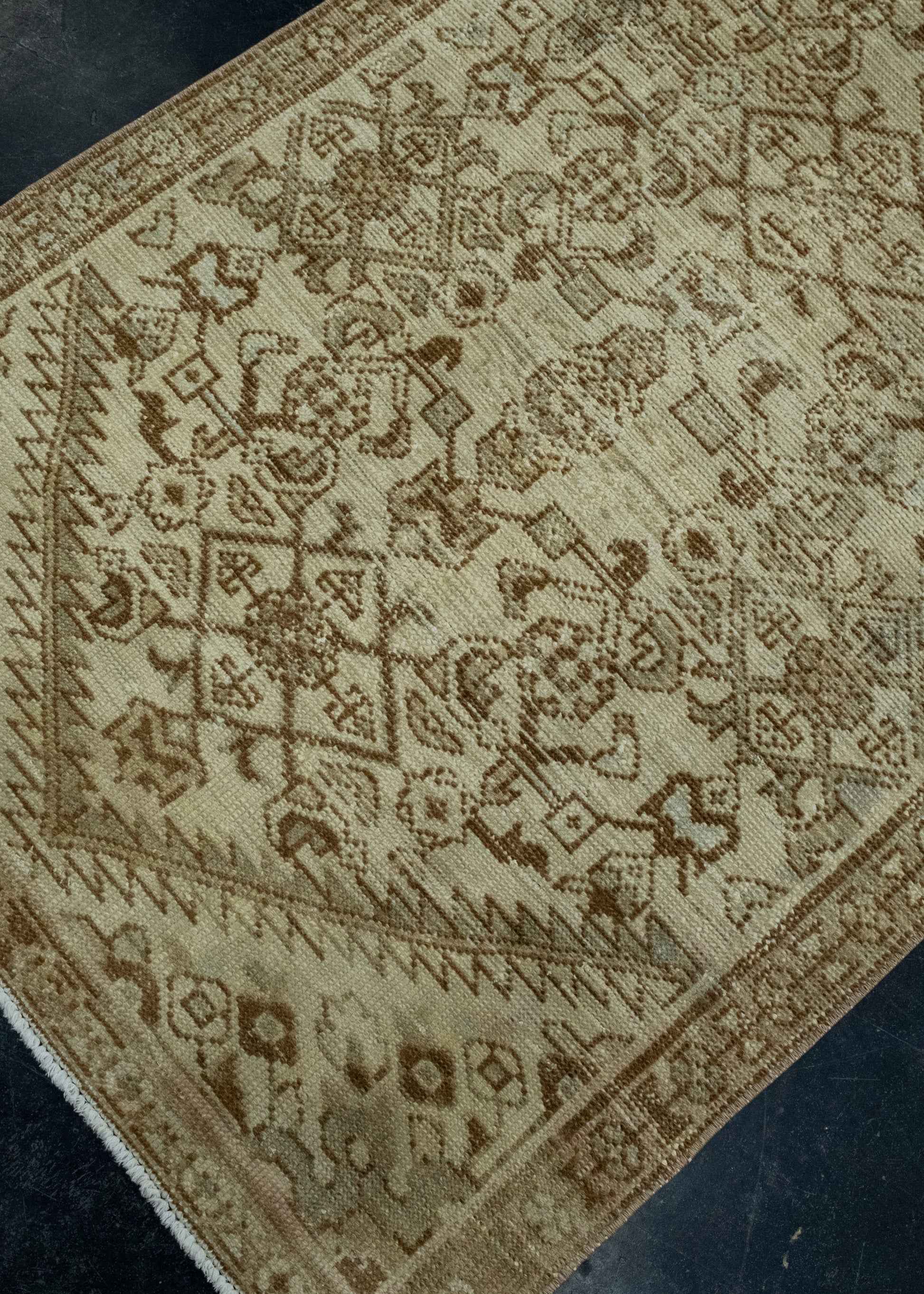 Turkish Vintage Anatolian Runner Rug 2'8" x 9'6" #17138