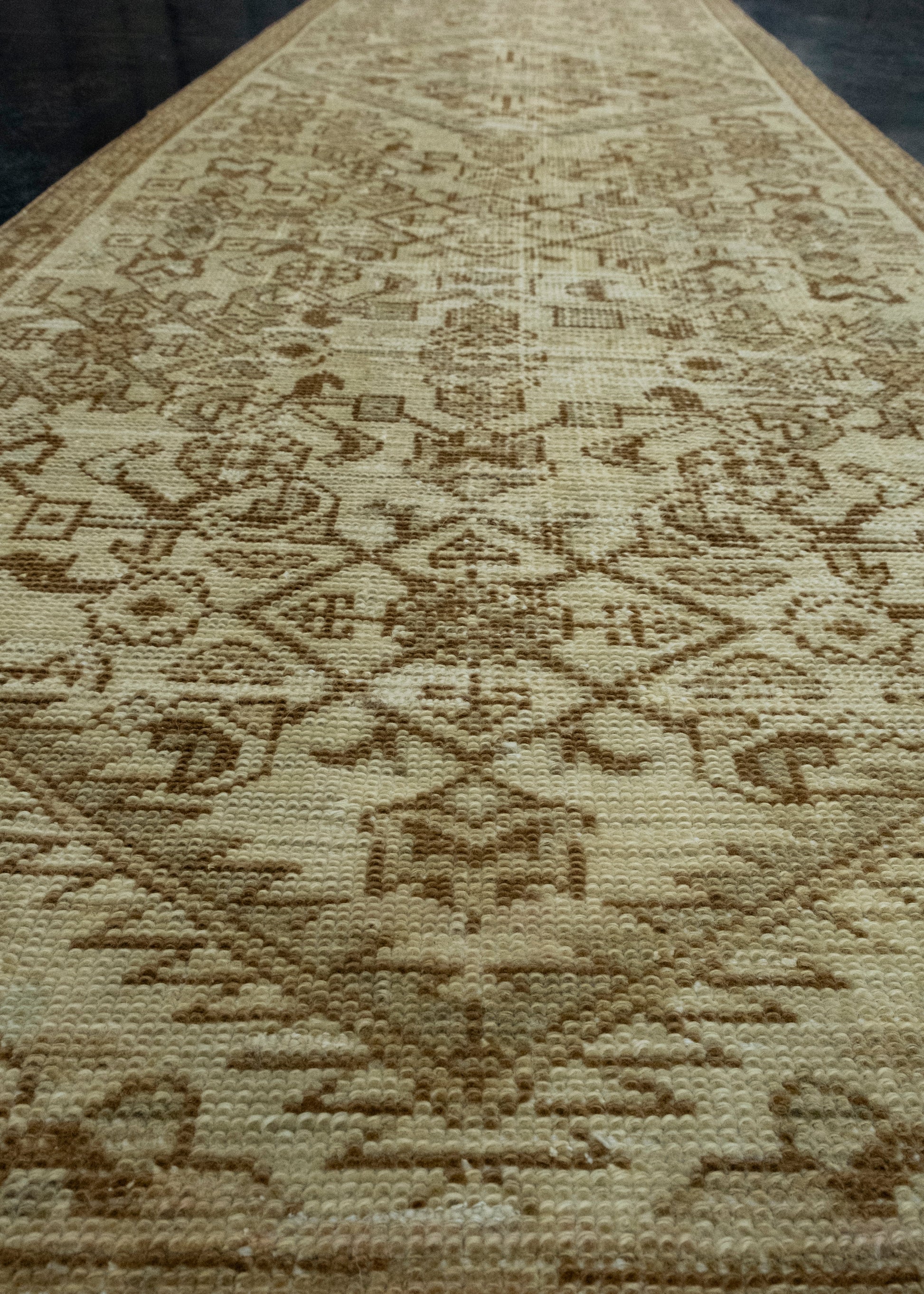 Turkish Vintage Anatolian Runner Rug 2'8" x 9'6" #17138