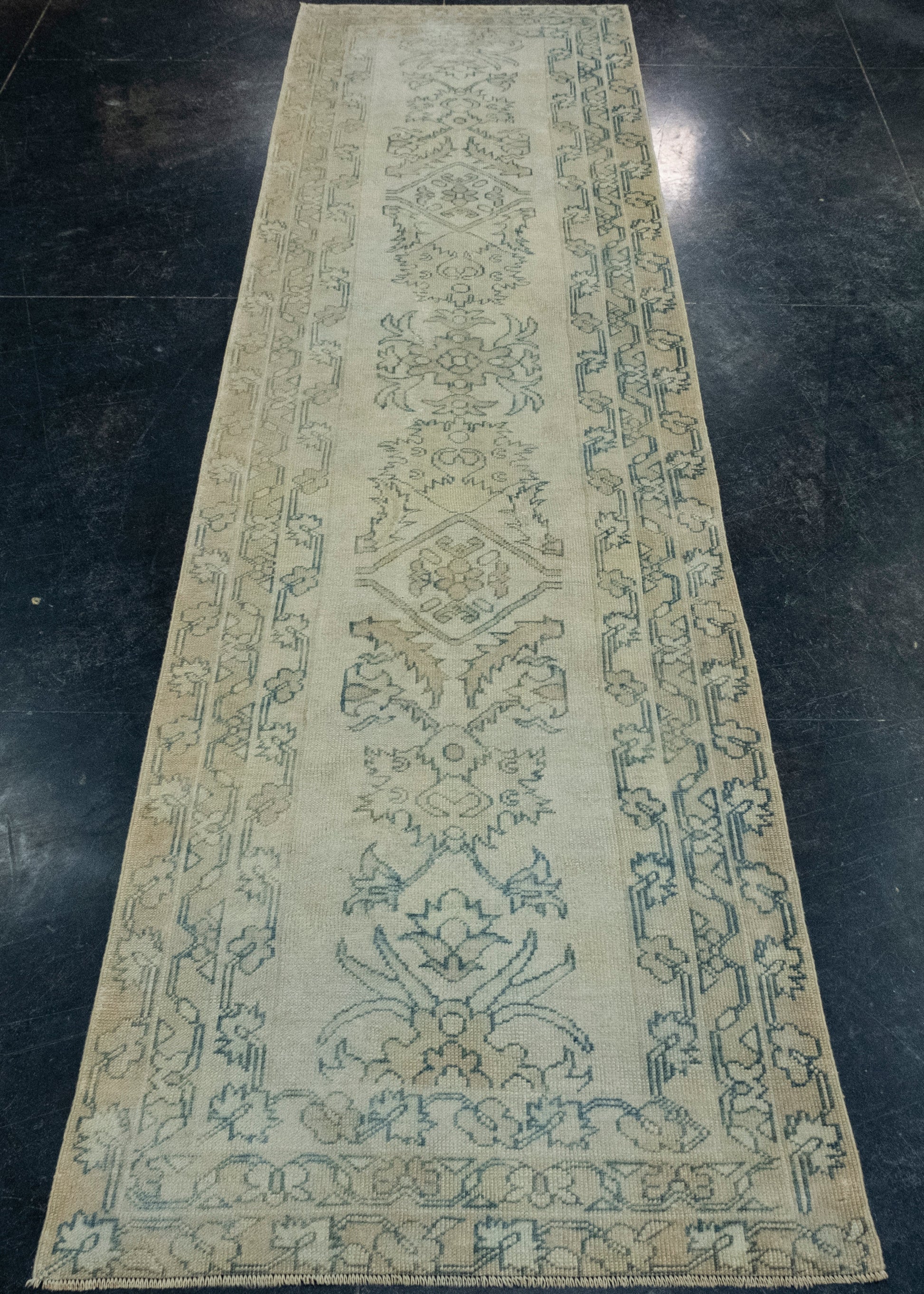 Turkish Vintage Anatolian Runner Rug 2'5" x 9'1" #17157