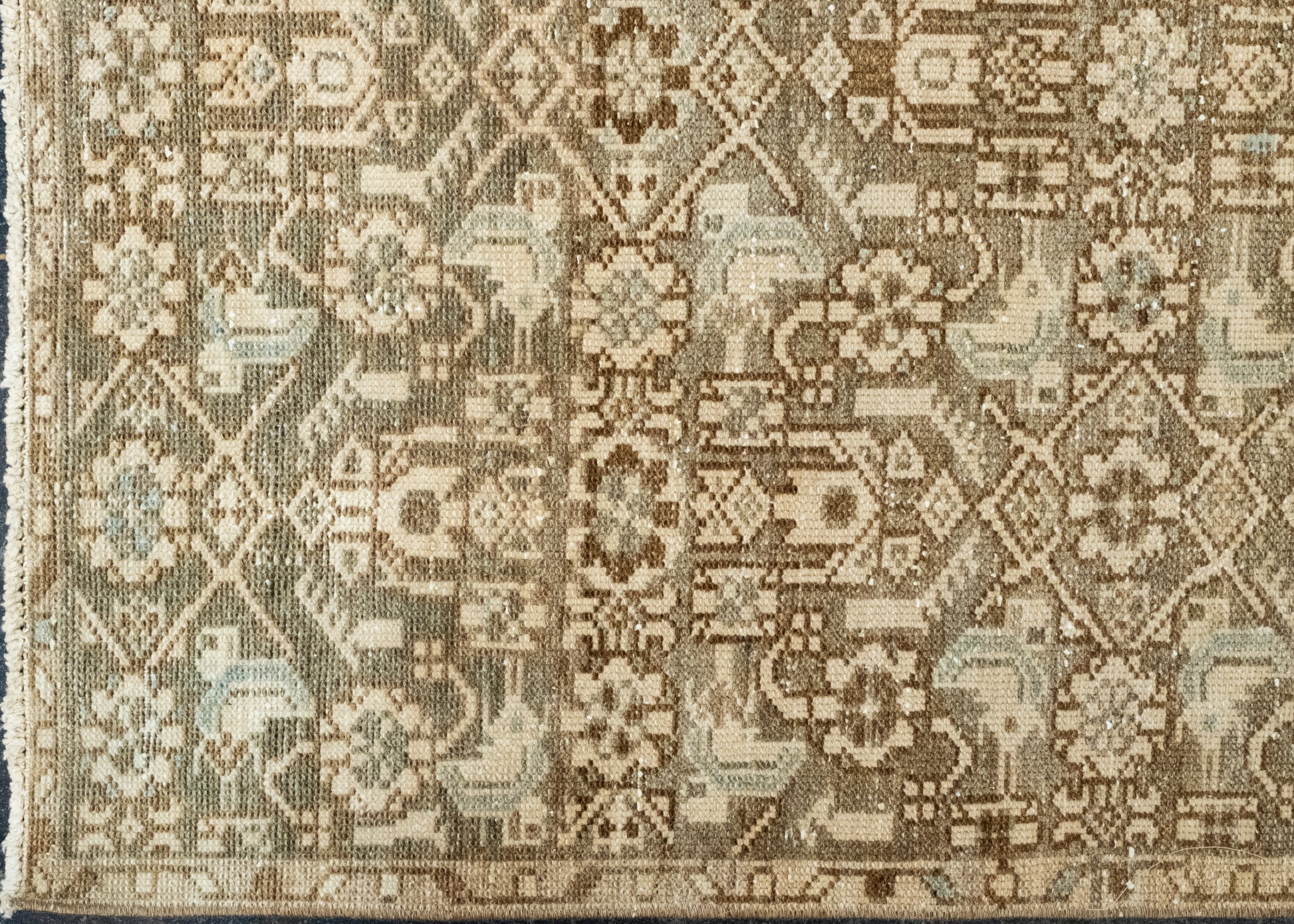 Turkish Oushak Runner Rug 2'8" x 9'5" #17511