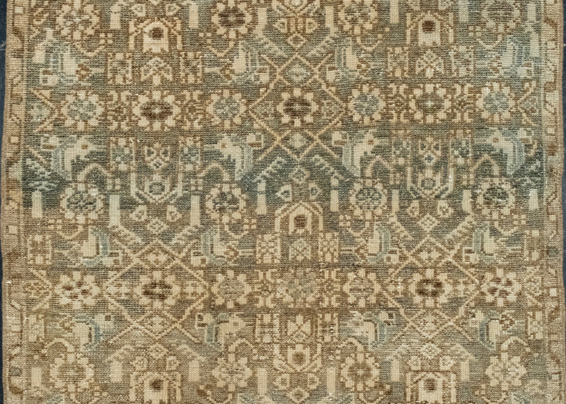 Turkish Oushak Runner Rug 2'8" x 9'5" #17511