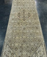 Turkish Vintage Anatolian Runner Rug 2'9" x 8'10" #17593