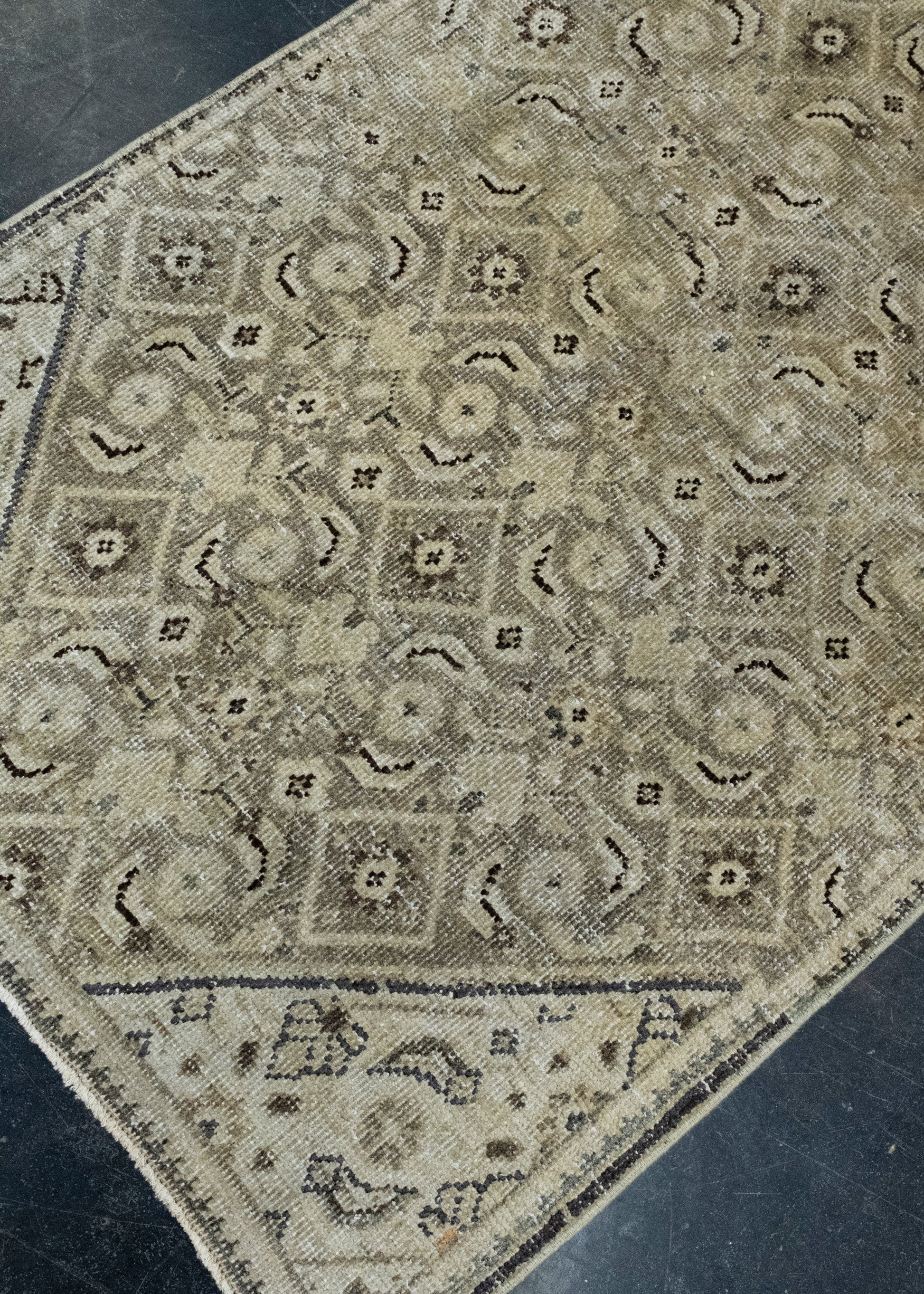 Turkish Vintage Anatolian Runner Rug 2'9" x 8'10" #17593