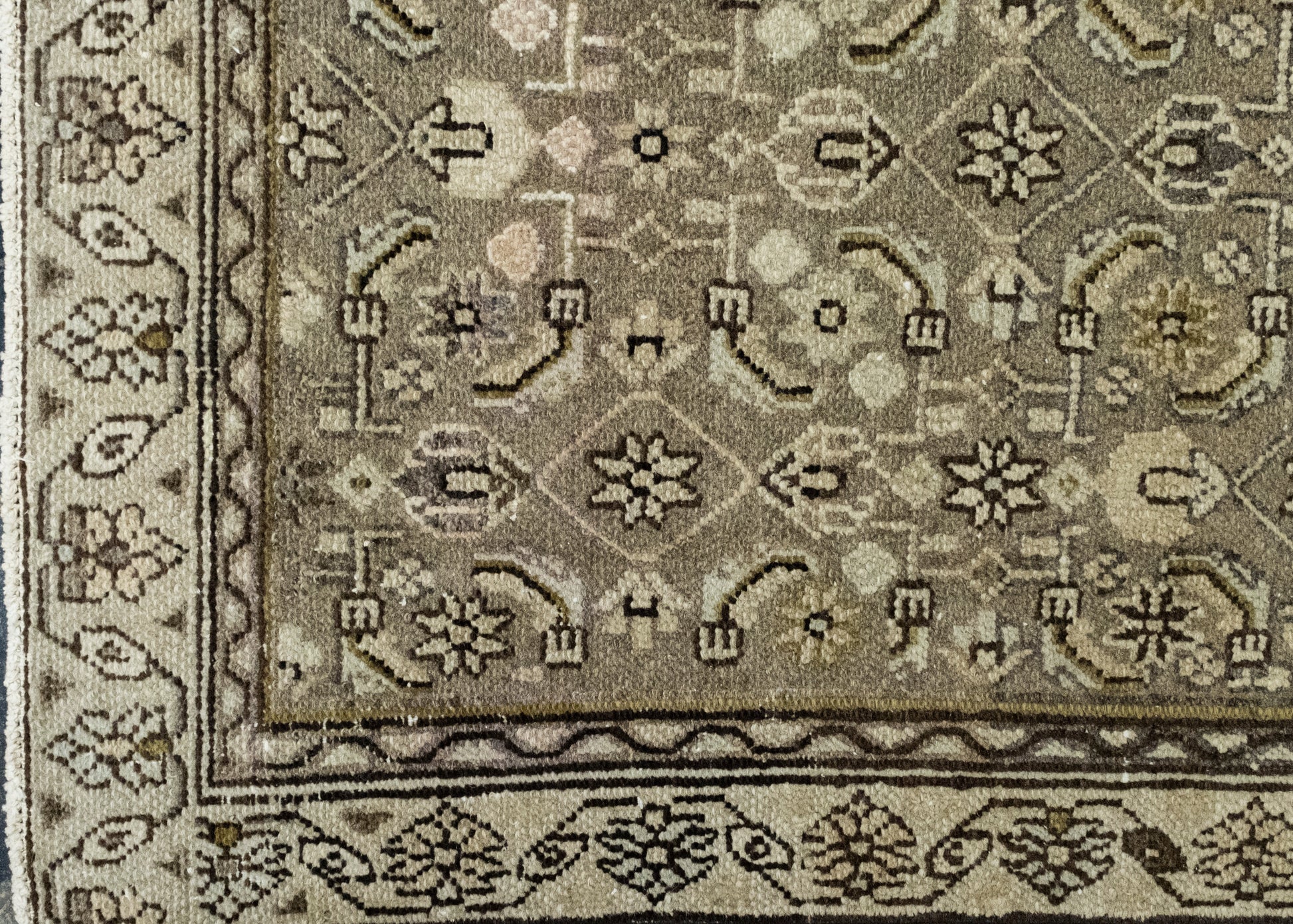Turkish Vintage Runner Rug 2'9" x 9'9" #17520