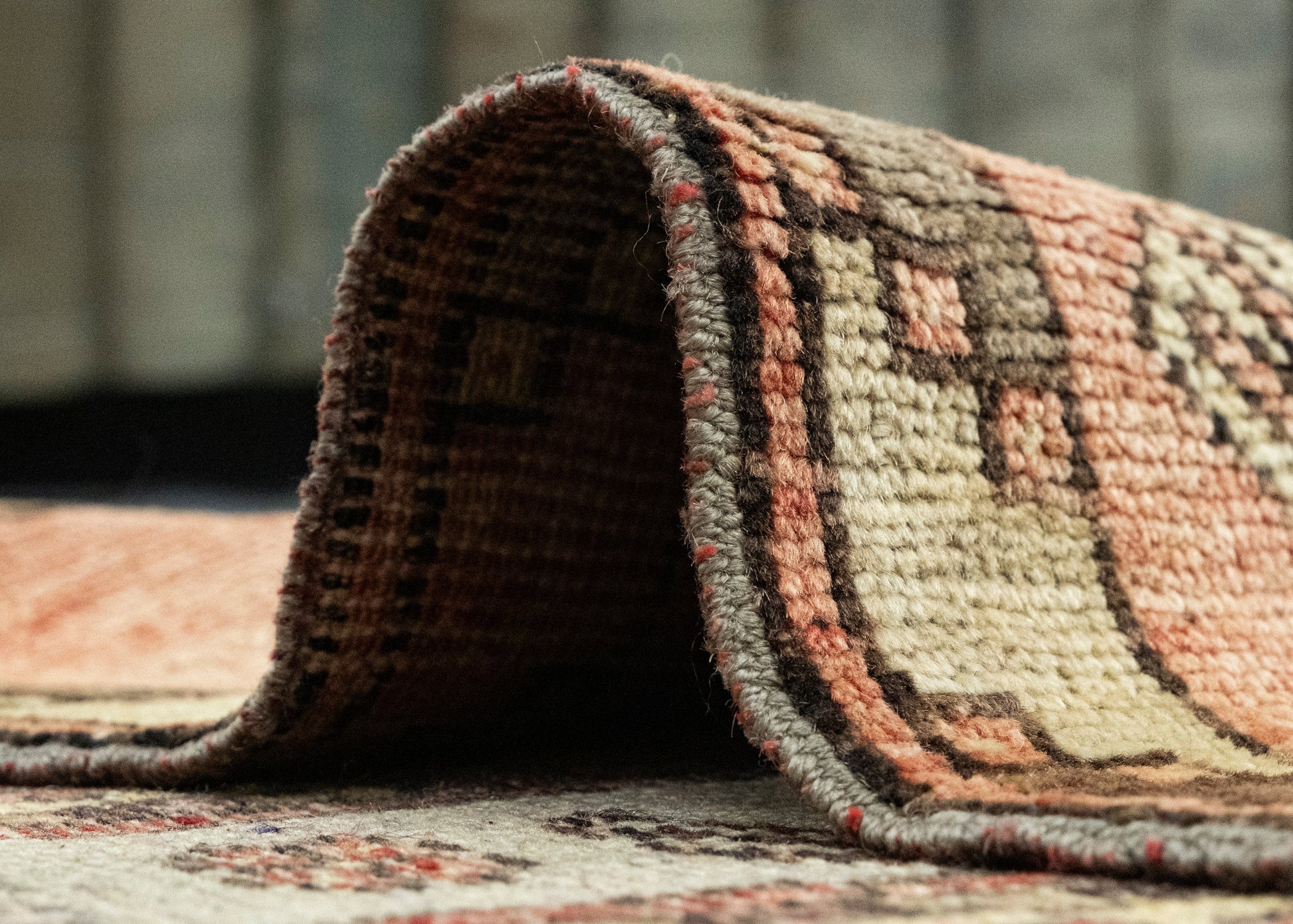 Turkish Vintage Runner Rug 3'1" x 10' #326