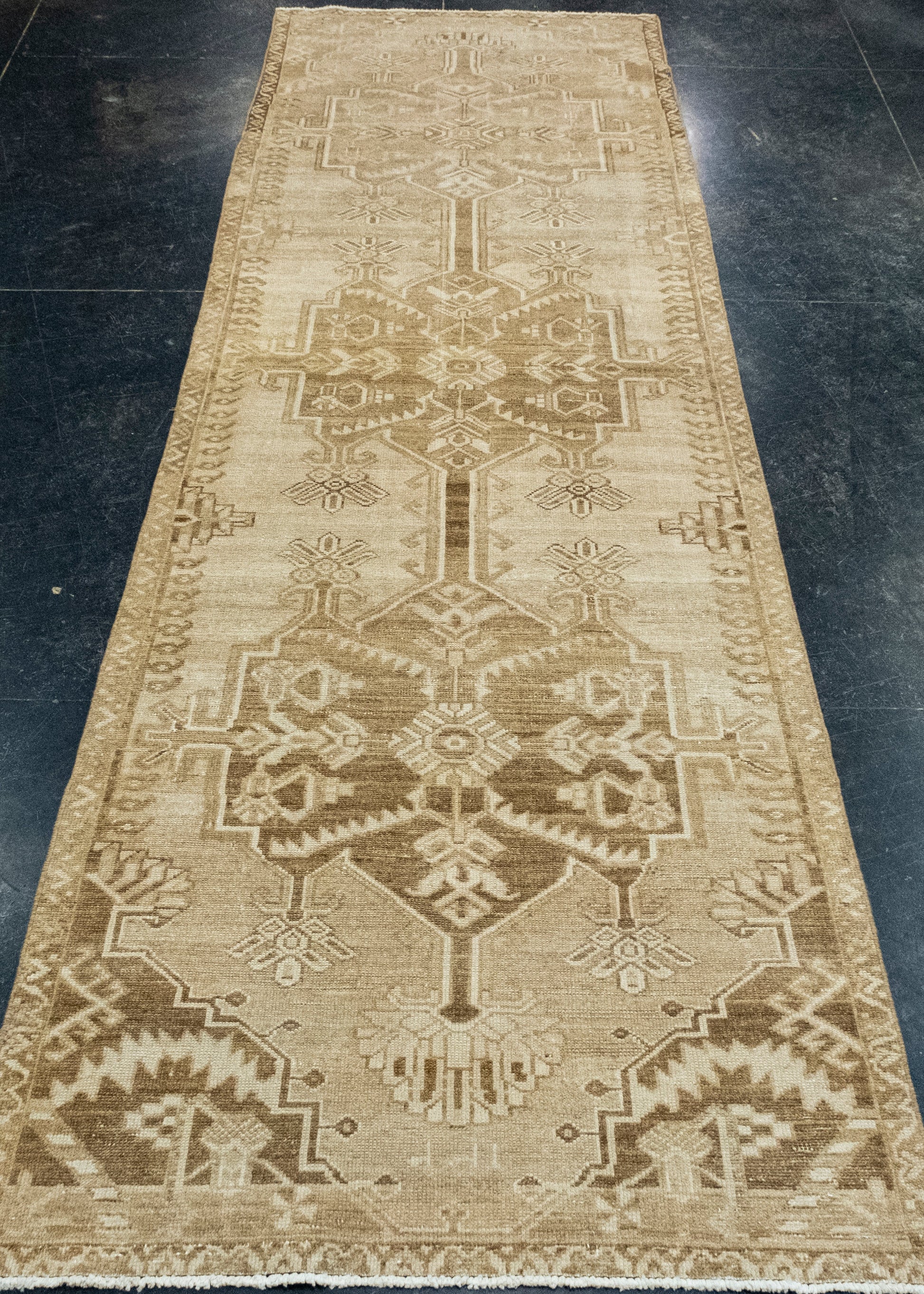 Turkish Vintage Runner Rug 2'10" x 9'2" #17521