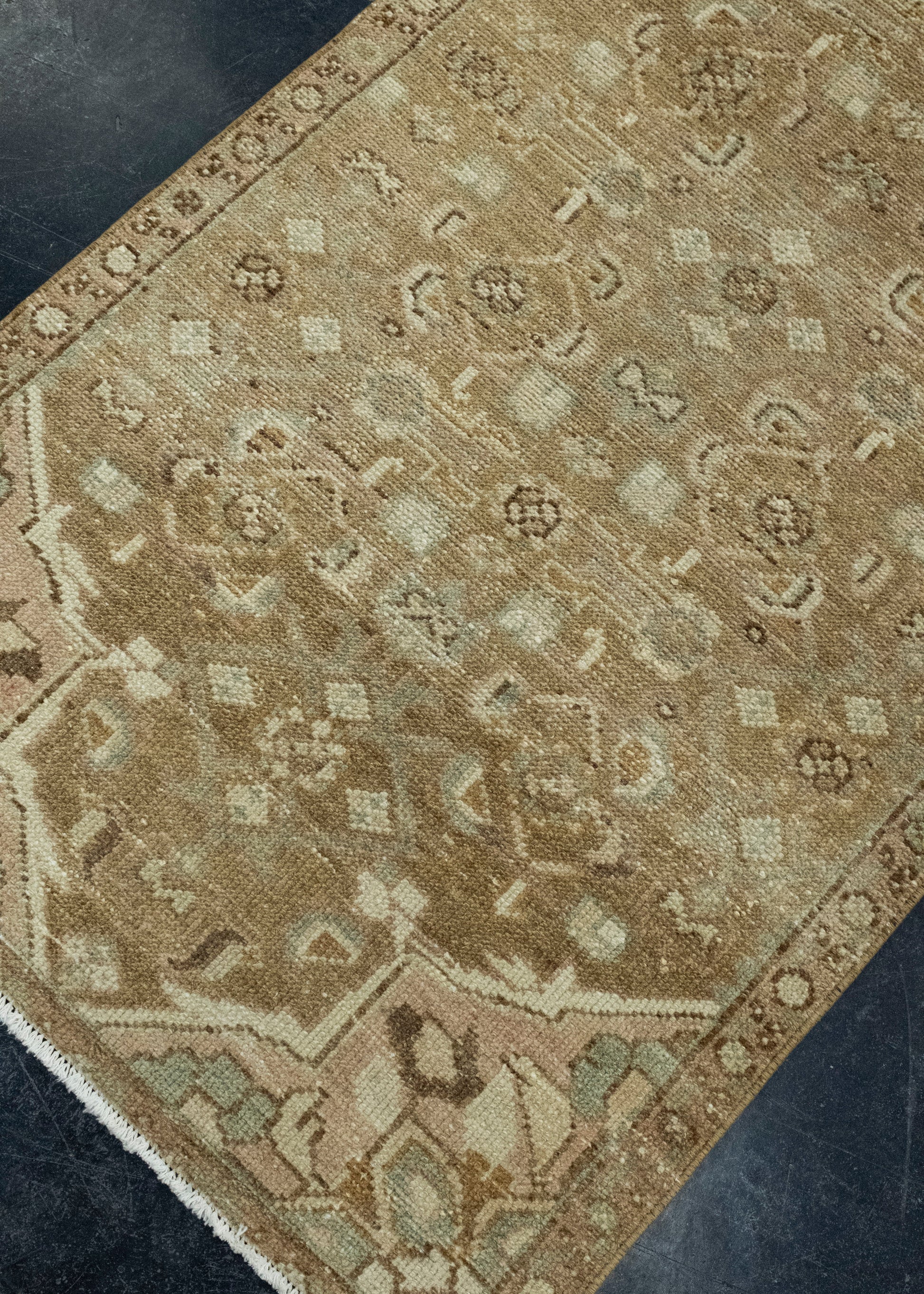 Turkish Vintage Anatolian Runner Rug 2'6" x 9'11" #17132