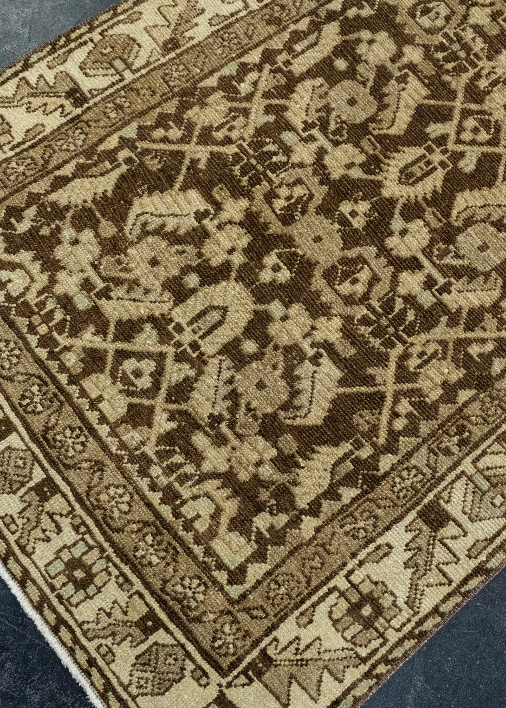 Turkish Vintage Anatolian Runner Rug 3' x 9'4" #17148
