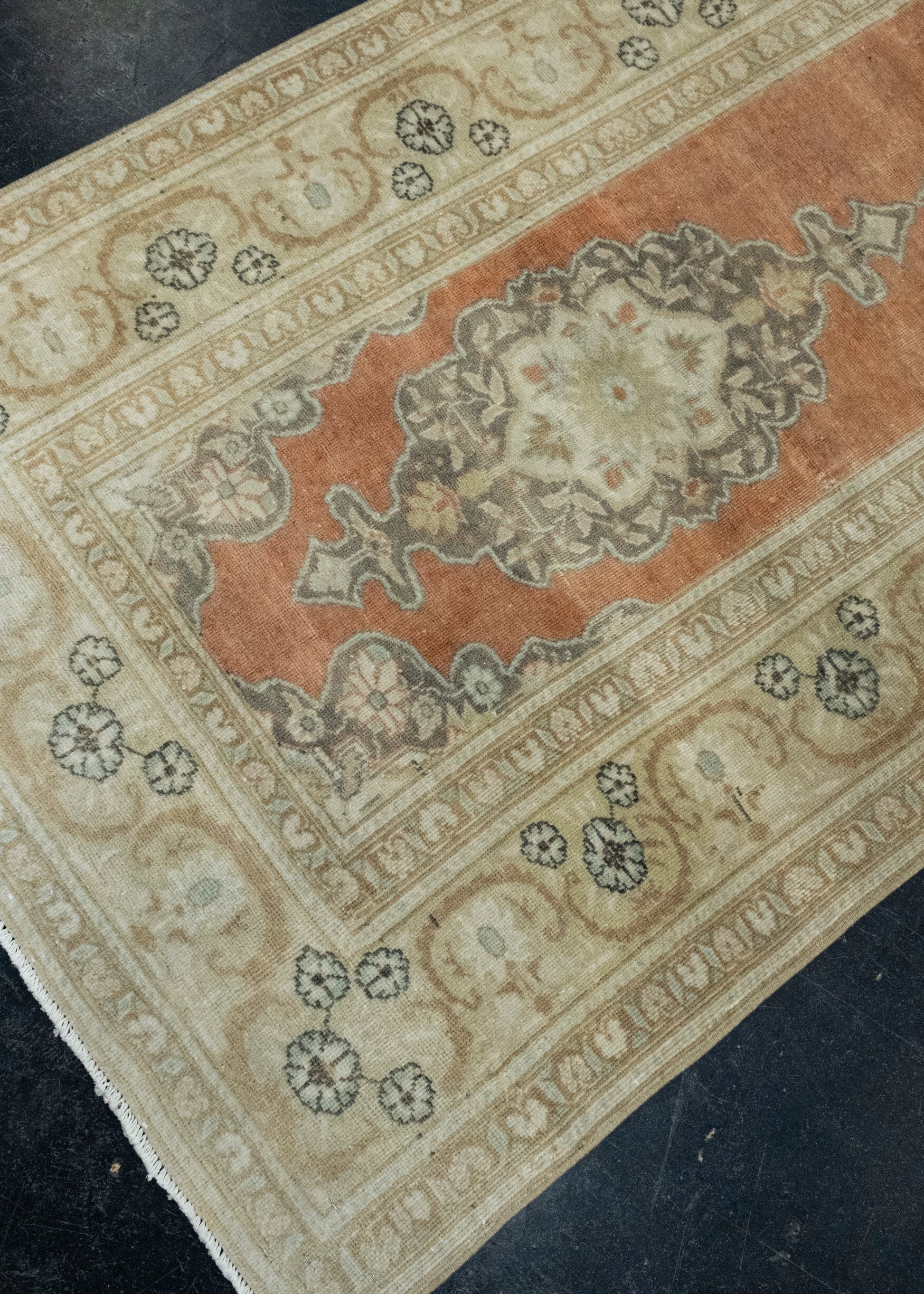 Turkish Vintage Runner Rug 3' x 9'7" #17800