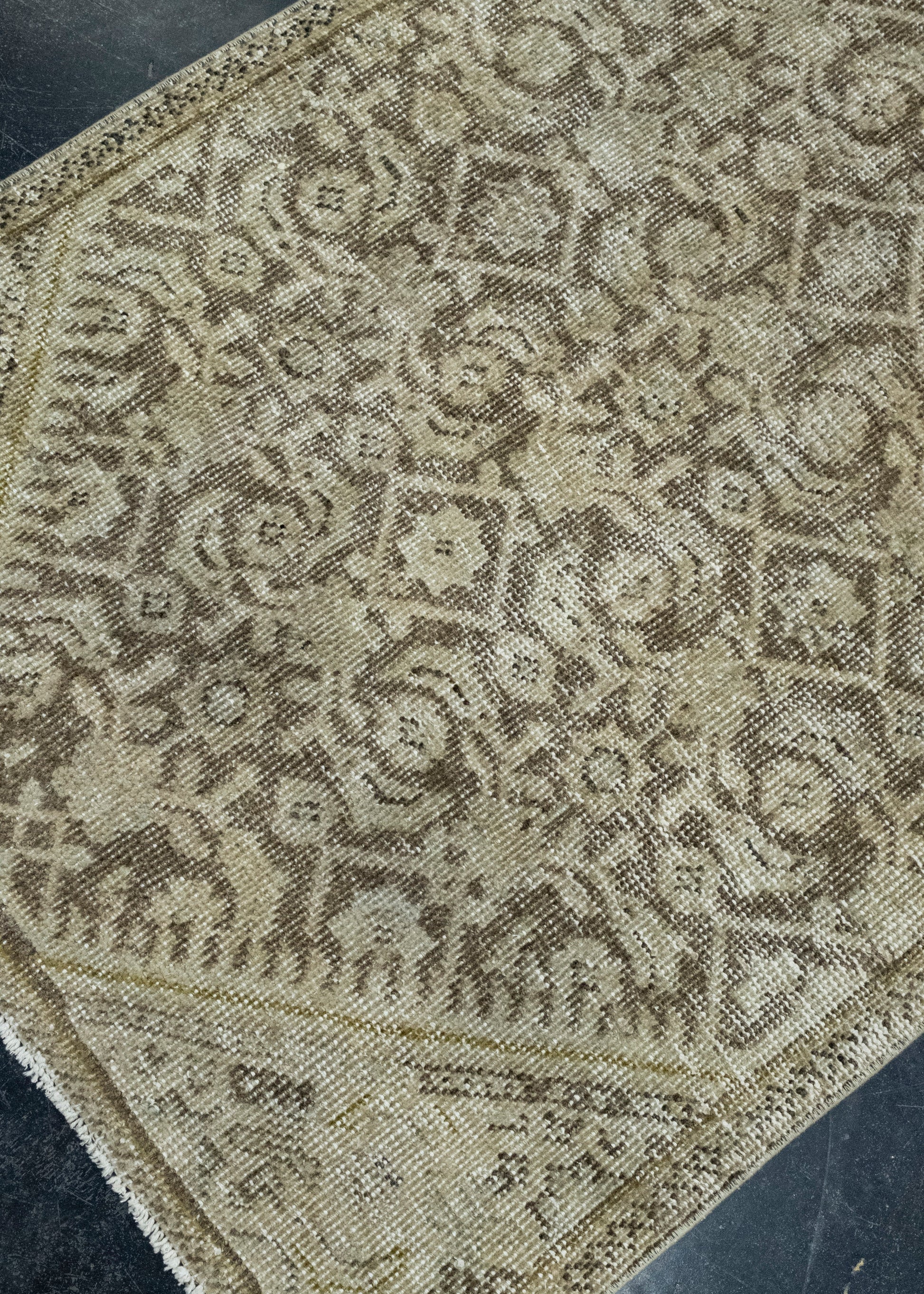 Turkish Vintage Anatolian Runner Rug 2'9" x 9'11" #17631