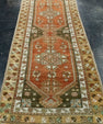 Turkish Vintage Runner Rug 3'3" x 9'5" #17979