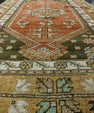 Turkish Vintage Runner Rug 3'3" x 9'5" #17979