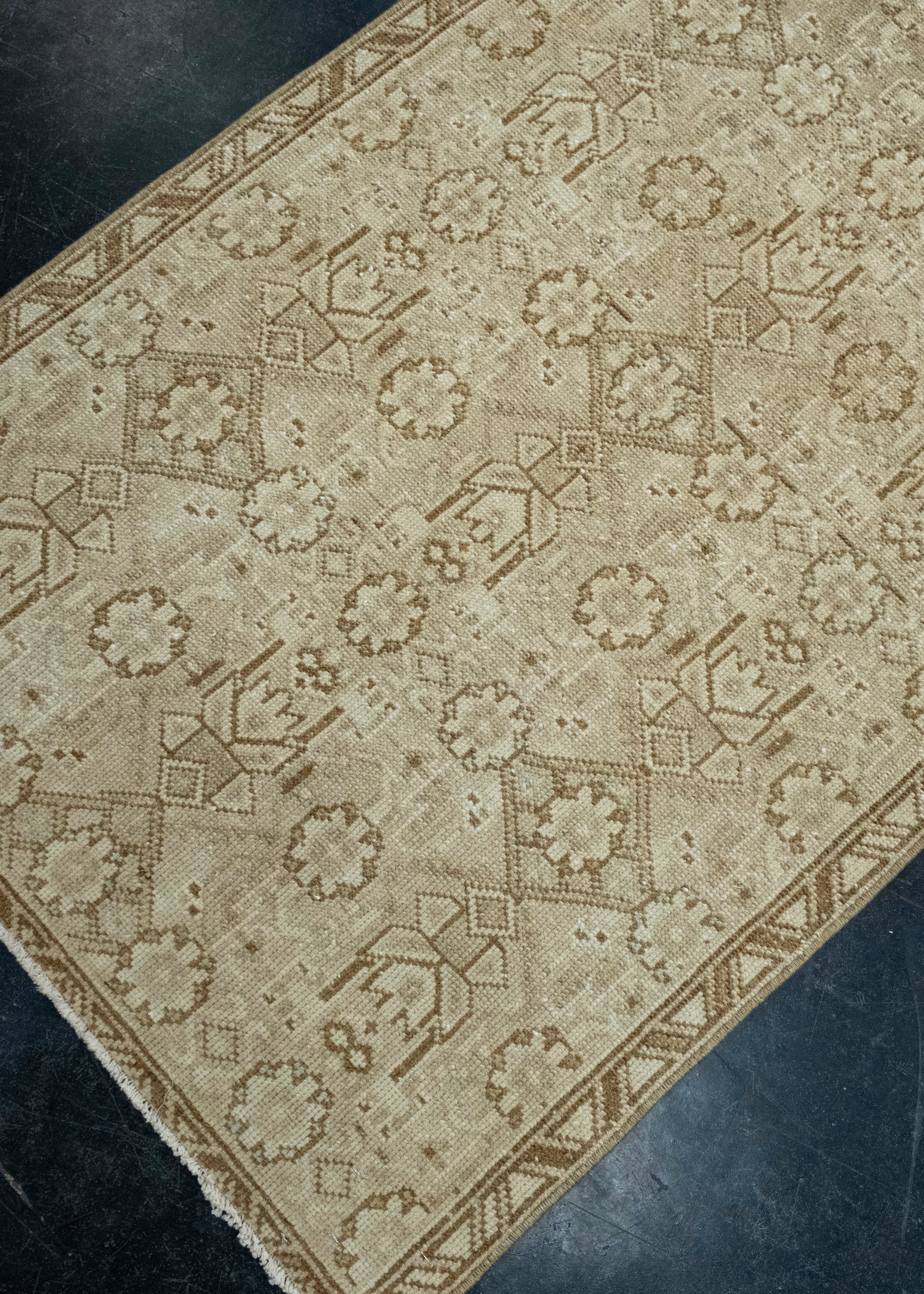 Turkish Vintage Runner Rug 2'7" x 9'3" #17940